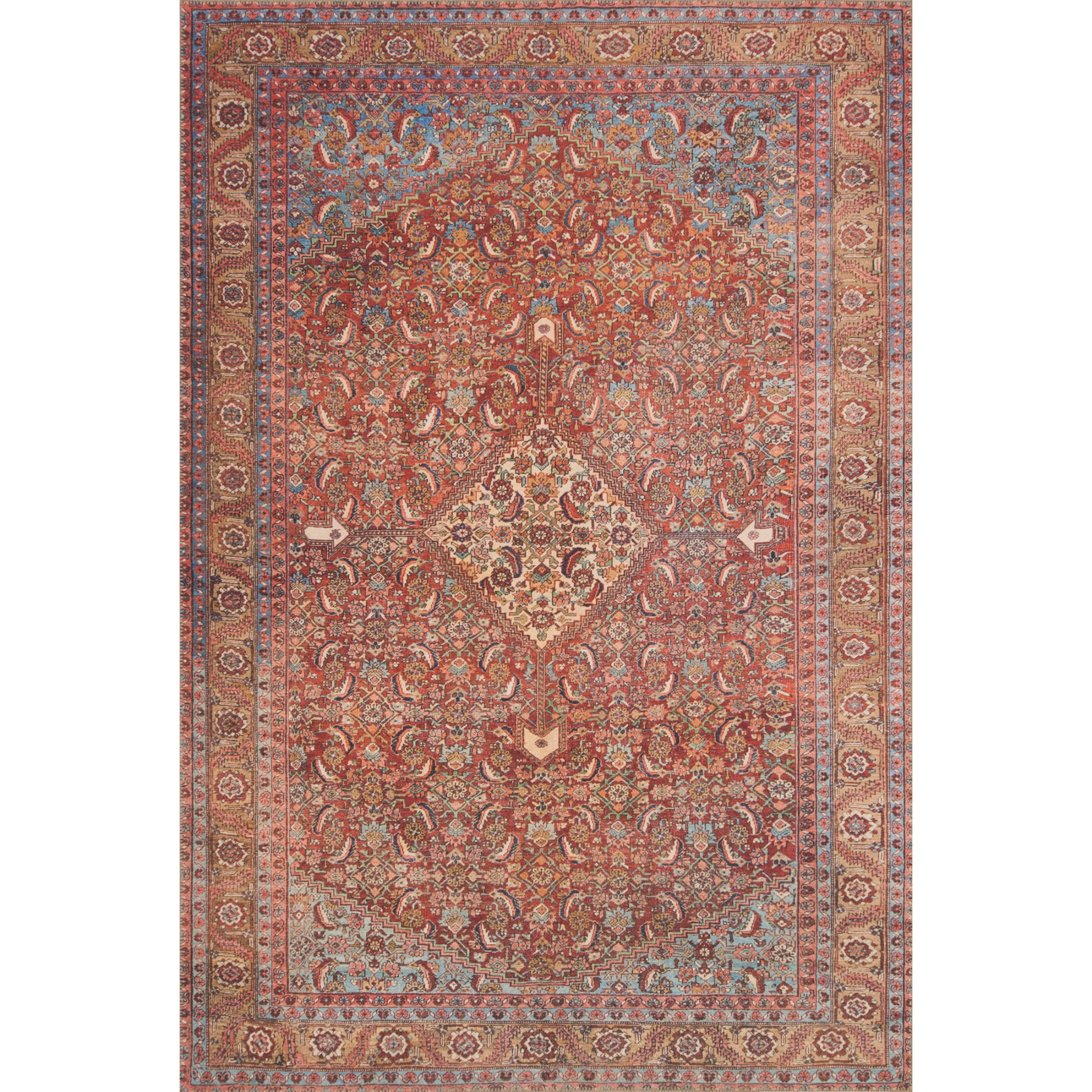 Loloi Loren Red/Multi Rug