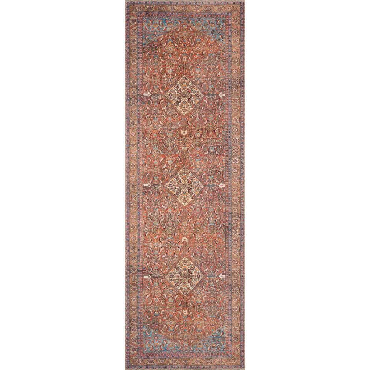 Loloi Loren Red/Multi Rug by Loloi