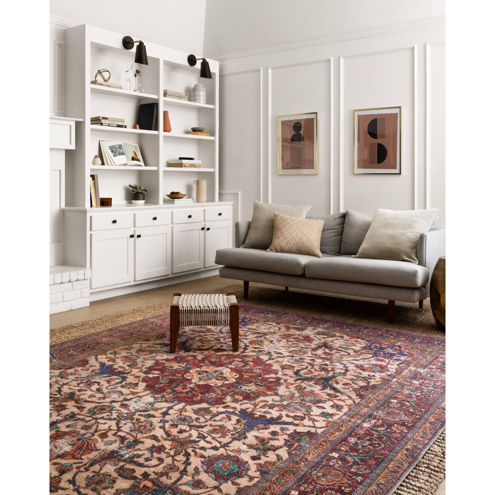 Loloi Loren Sand/Multi Rug