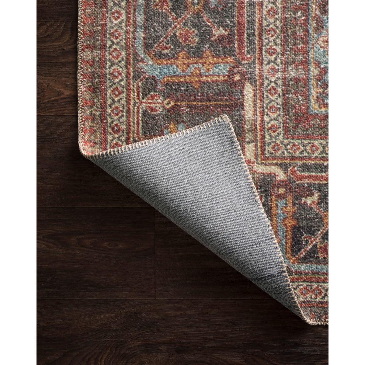 Loloi Loren Brick/Midnight Rug by Loloi