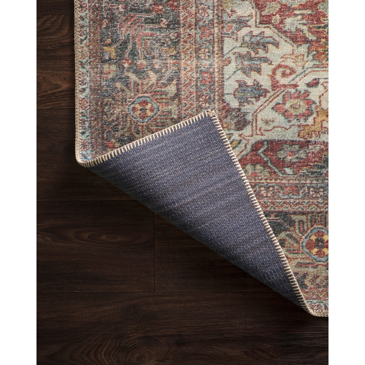 Loloi Loren Brick/Multi Rug by Loloi
