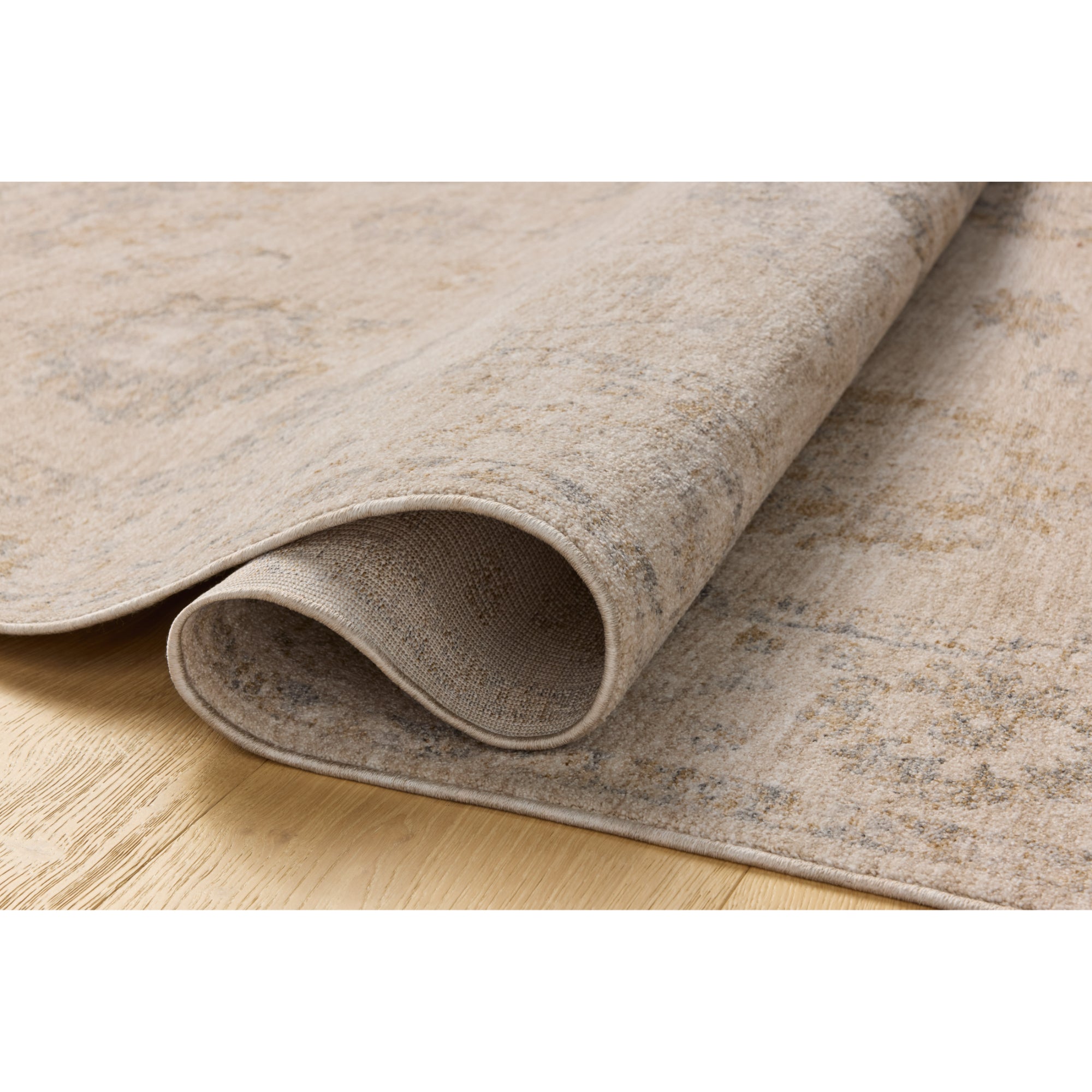 Chris Loves Julia x Loloi Louisa Oatmeal/Slate Rug