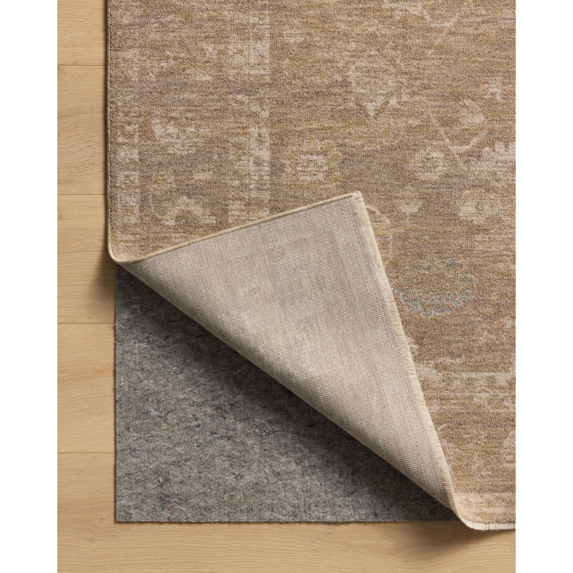 Chris Loves Julia x Loloi Louisa Taupe/Gold Rug