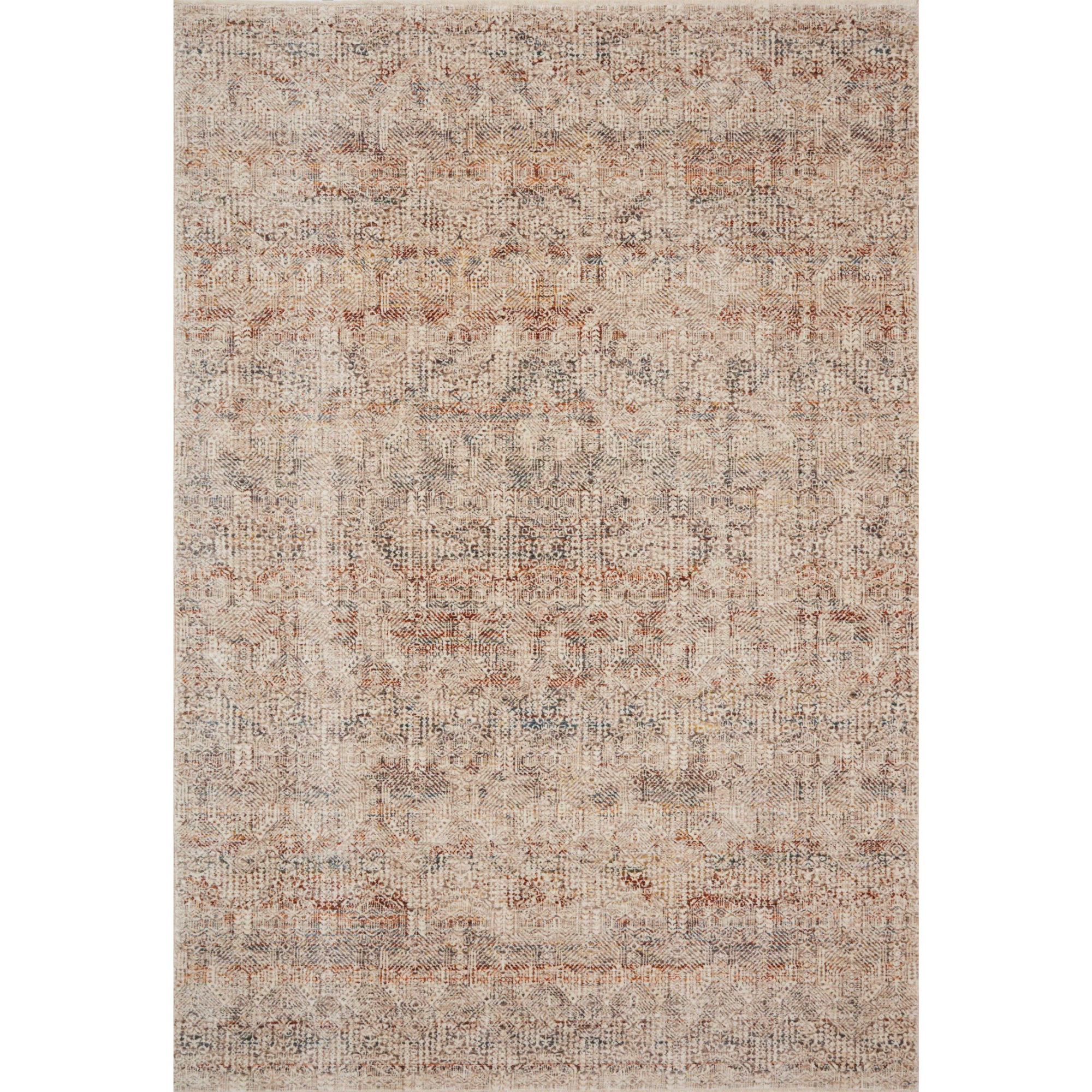 Loloi Lourdes Ivory/Spice Rug