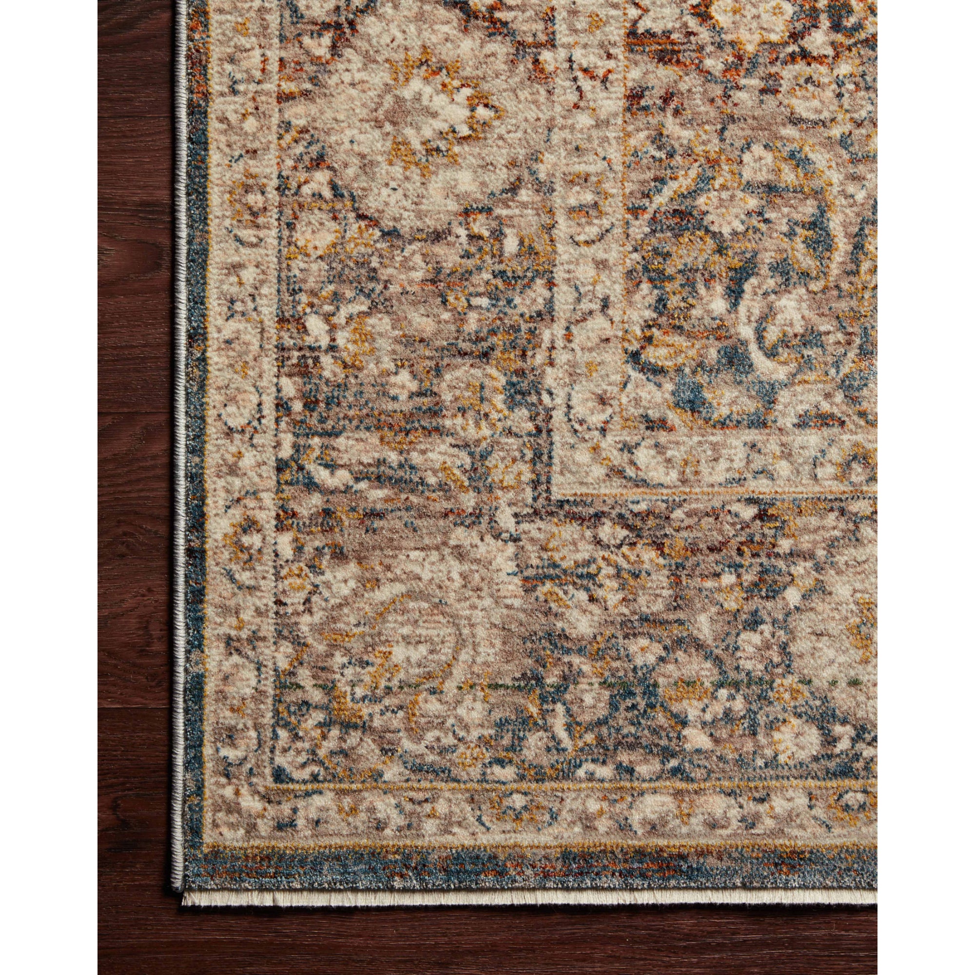 Loloi Lourdes Charcoal/Ivory Rug