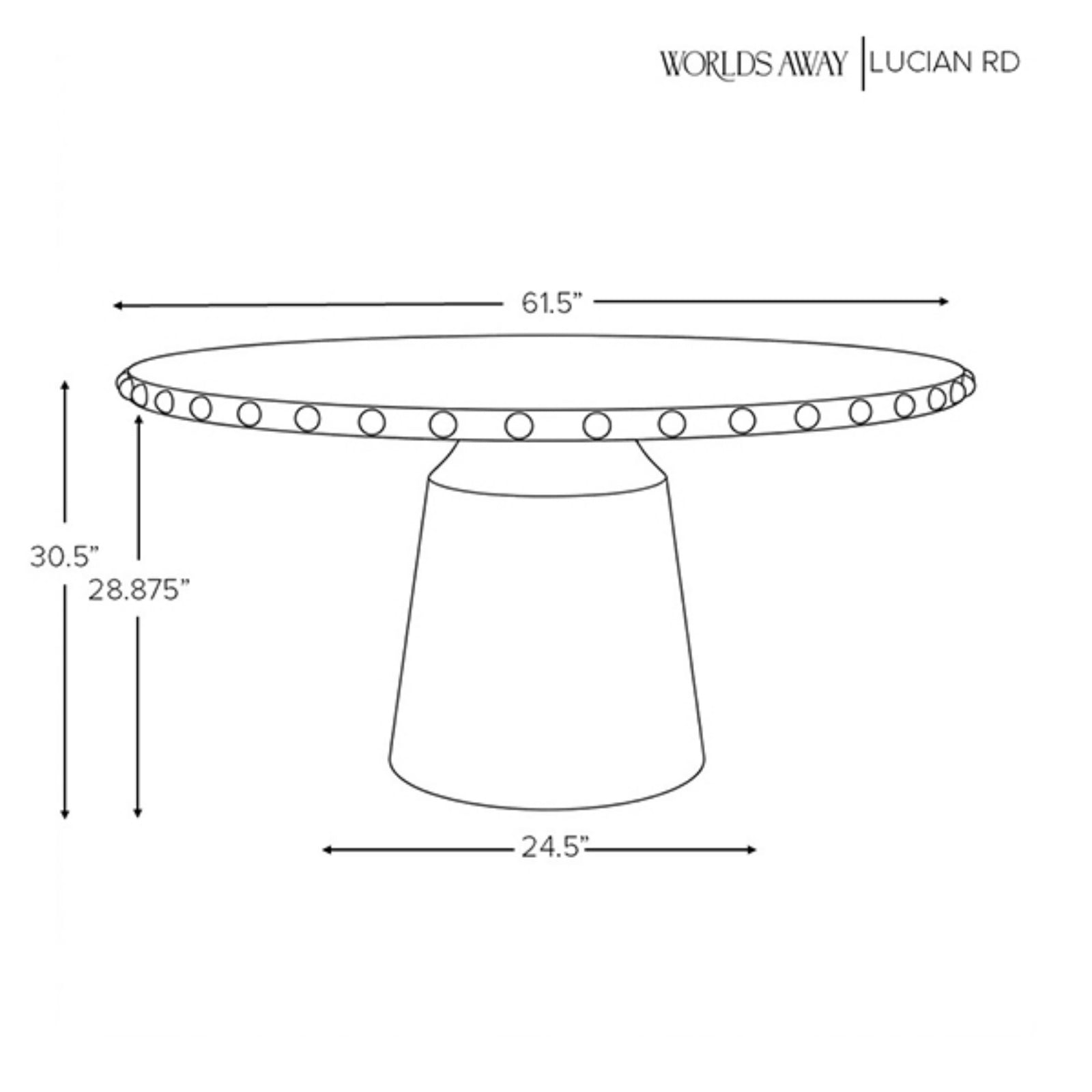 Lucian Round Dining Table