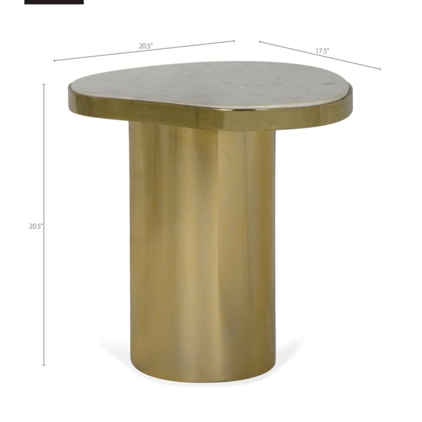 Kidney Marble Brass Side Table Side & End Tables Union Home , Black Friday Sale Union Home Furniture Sale, Old Bones Co, Mid Century Furniture Sale, Four Hands Furniture, Black Friday Sale Kidney Marble Brass Side Table,Gus Sale, Perigold Kidney Marble Brass Side Table Side & End Tables Black Friday Sale , Perigold Sale Kidney Marble Brass Side Table,Kidney Marble Brass Side Table Lulu and Georgia, Burke Decor Sale Kidney Marble Brass Side Table, www.oldbonesco.com