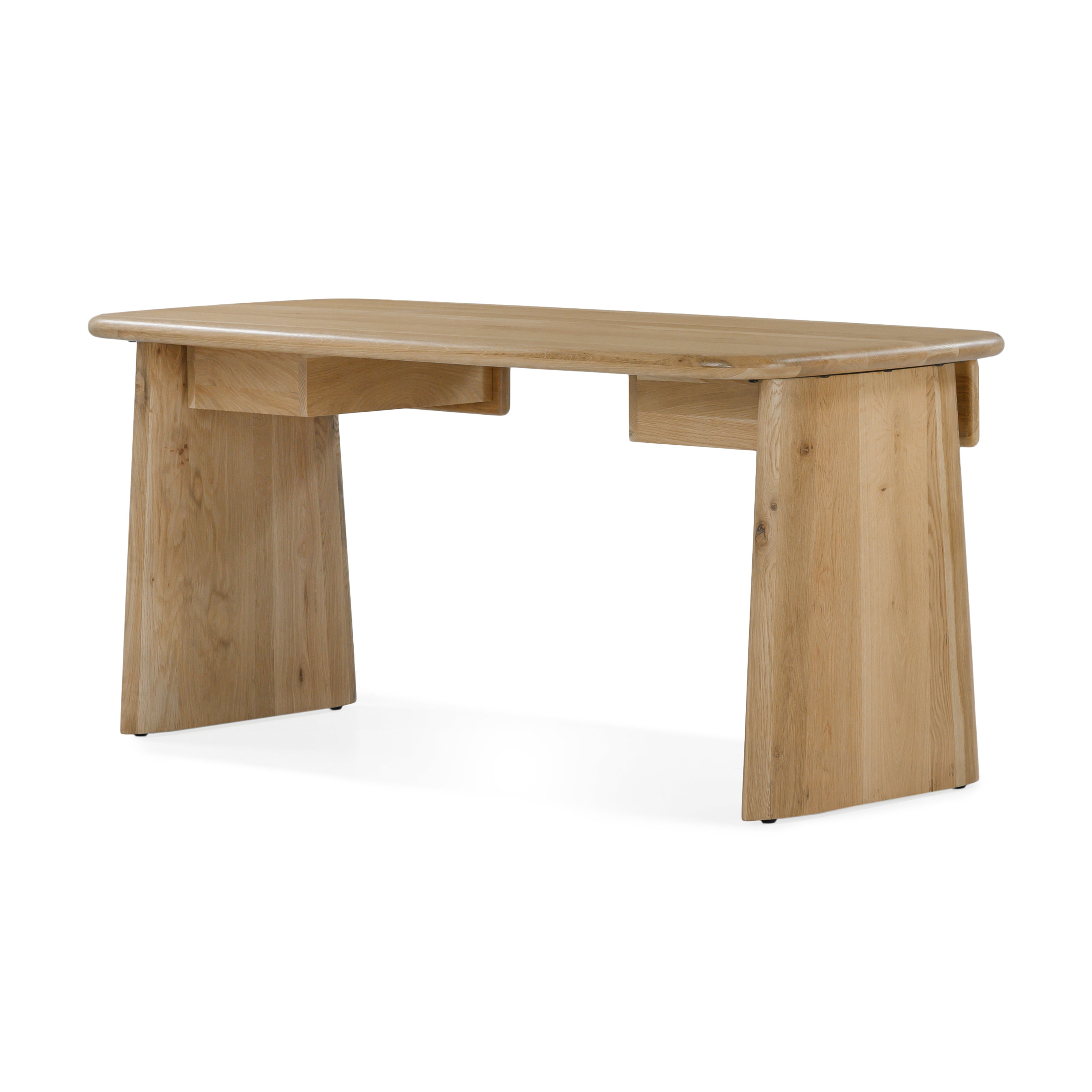 Laurel Solid White Oak Desk 66