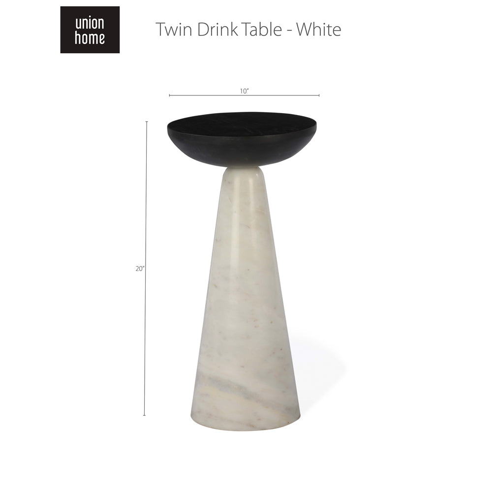 Twin Marble Drink Table - Whitewash Side & End Tables Union Home , Black Friday Sale Union Home Furniture Sale, Old Bones Co, Mid Century Furniture Sale, Four Hands Furniture, Black Friday Sale Twin Marble Drink Table - Whitewash,Gus Sale, Perigold Twin Marble Drink Table - Whitewash Side & End Tables Black Friday Sale , Perigold Sale Twin Marble Drink Table - Whitewash,Twin Marble Drink Table - Whitewash Lulu and Georgia, Burke Decor Sale Twin Marble Drink Table - Whitewash, www.oldbonesco.com