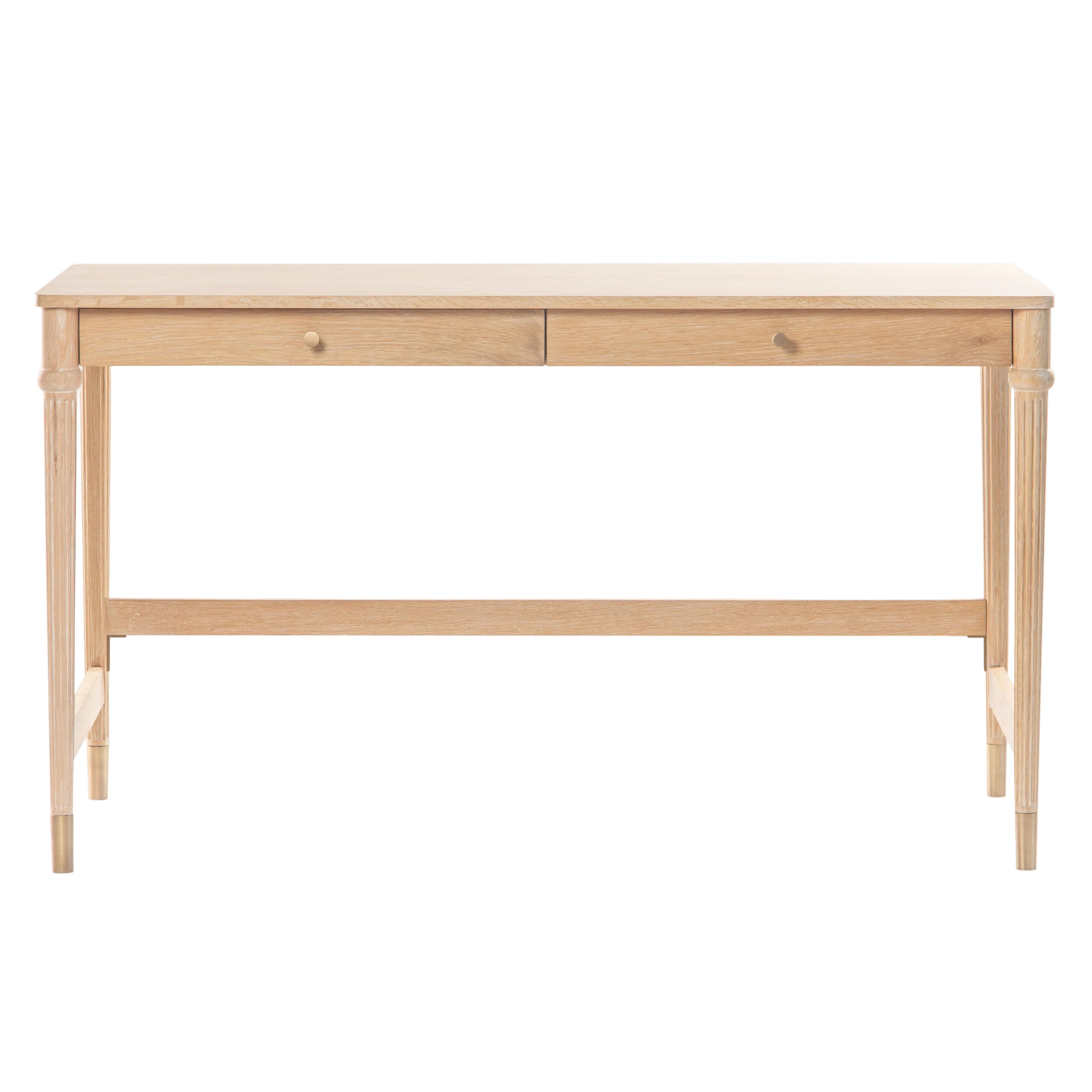 Pietro Oak Desk