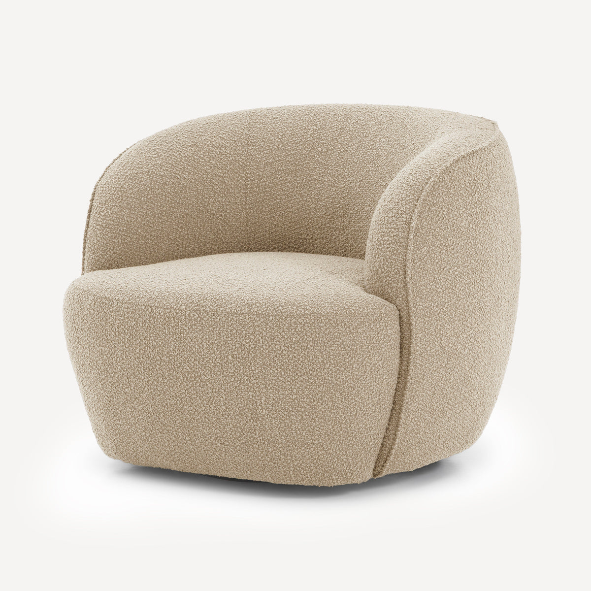 Domora Performance Upholstered Swivel Chair