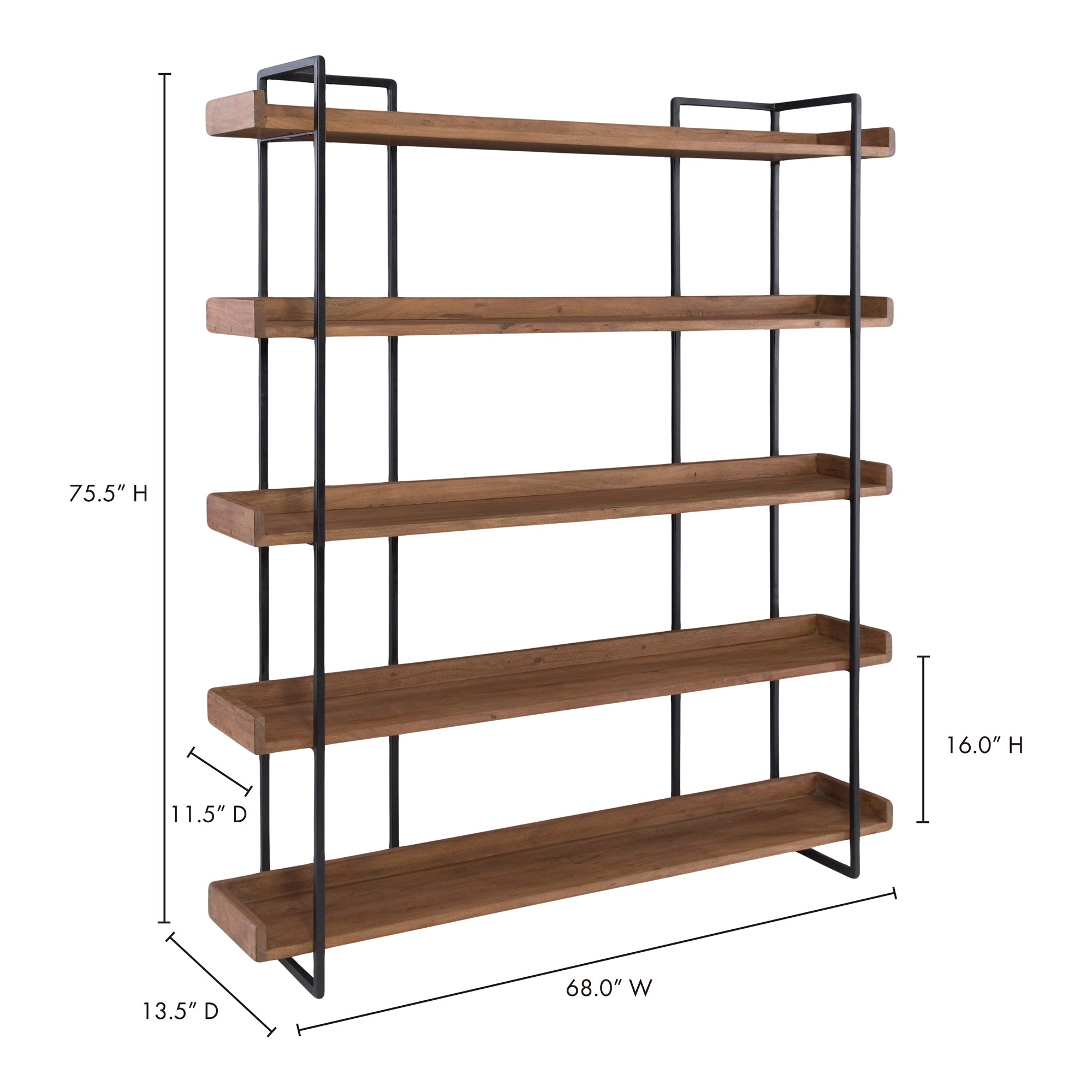 Vancouver Bookshelf Large SHELVING Moe's    Four Hands, Mid Century Modern Furniture, Old Bones Furniture Company, Old Bones Co, Modern Mid Century, Designer Furniture, Furniture Sale, Warehouse Furniture Sale, Vancouver Bookshelf Large Sale, https://www.oldbonesco.com/