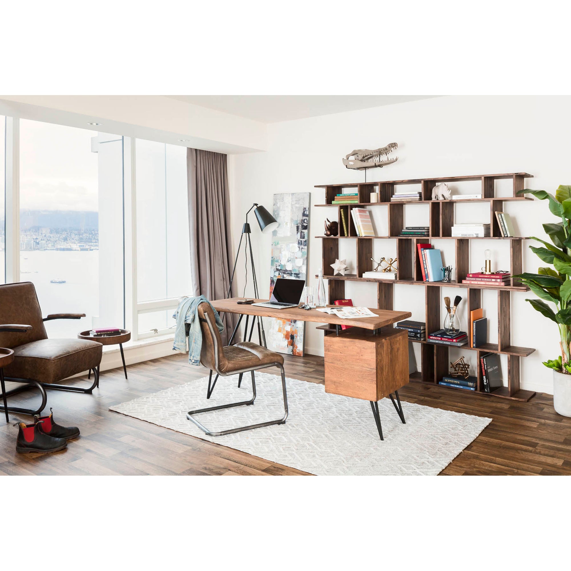 Nailed Desk Desks Moe's    Four Hands, Mid Century Modern Furniture, Old Bones Furniture Company, Old Bones Co, Modern Mid Century, Designer Furniture, Furniture Sale, Warehouse Furniture Sale, Nailed Desk Sale, https://www.oldbonesco.com/