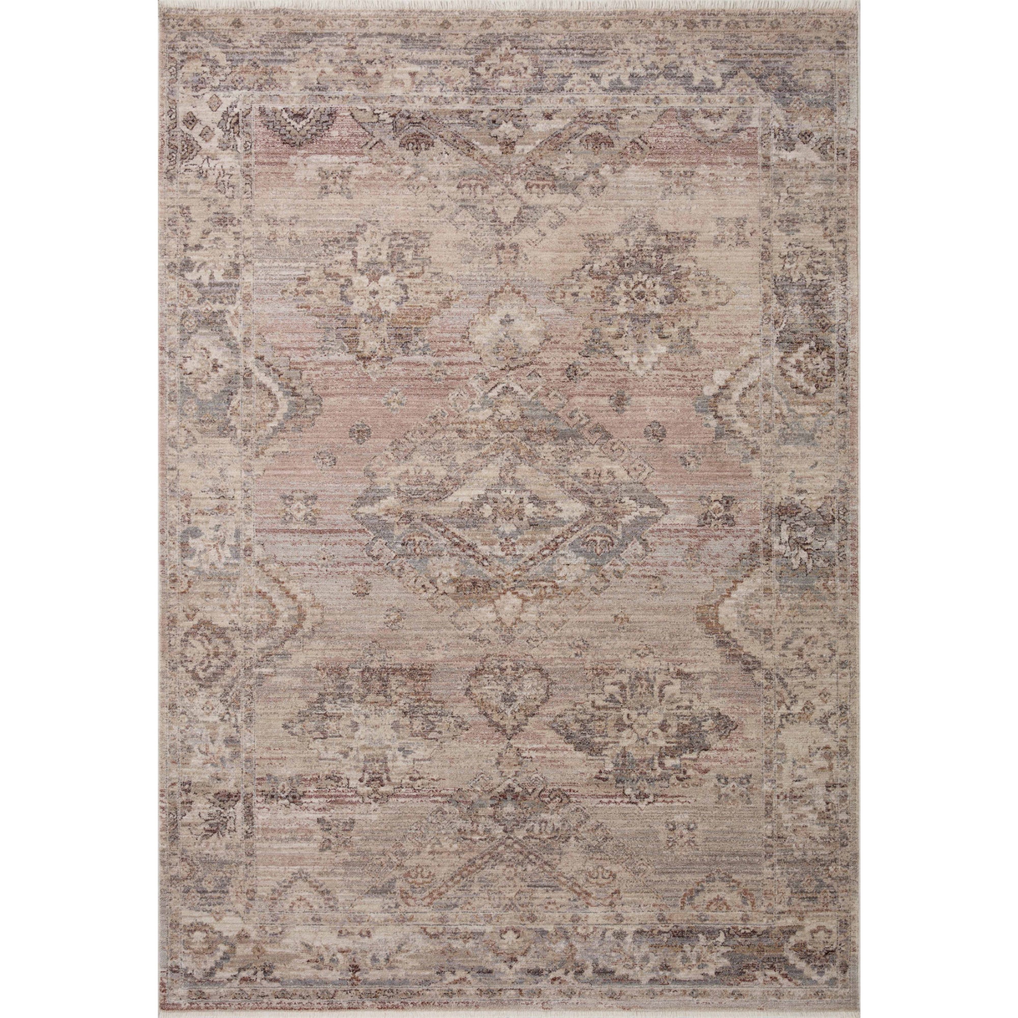 Loloi Lyra Blush/Dove Rug