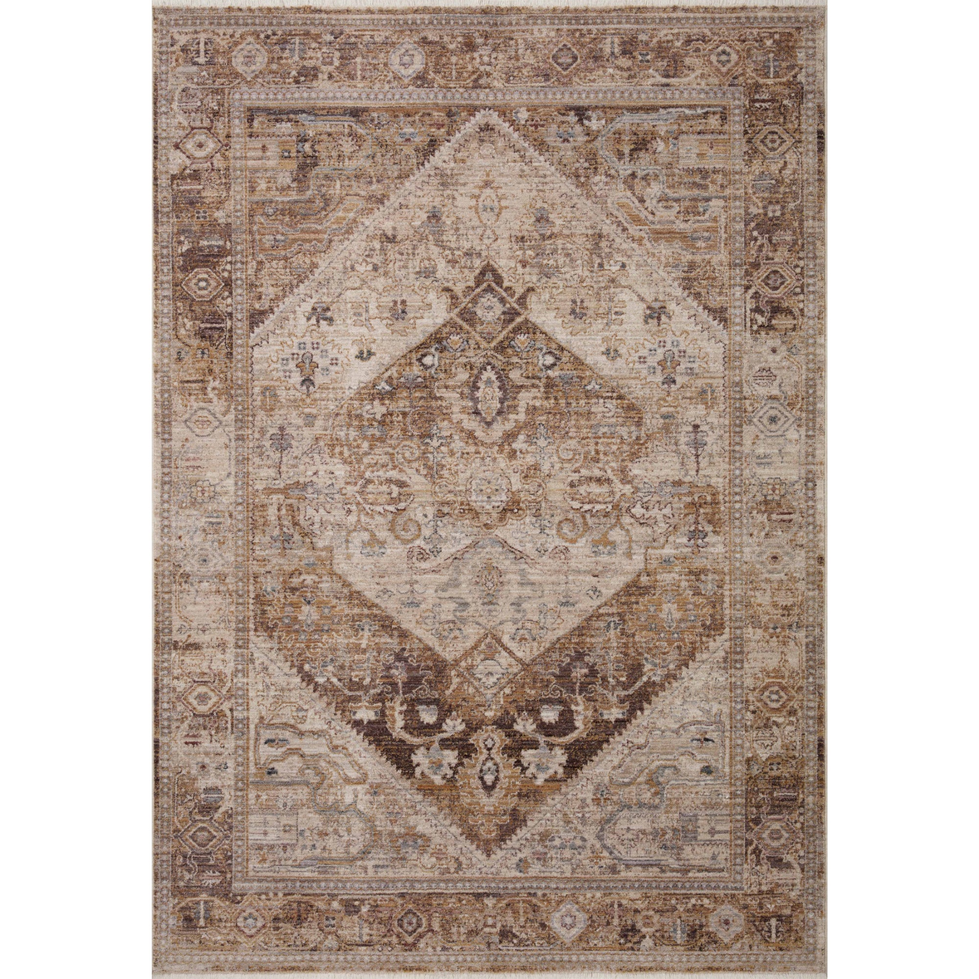 Loloi Lyra Natural/Mocha Rug