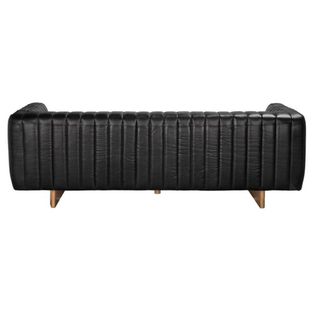 Khann Leather Sofa