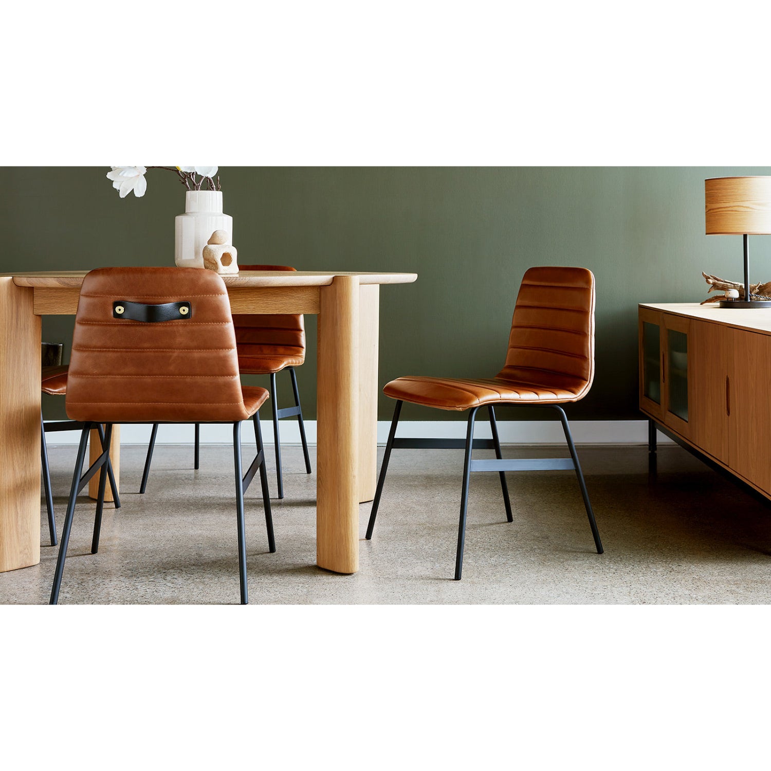 Lecture Dining Chair Upholstered