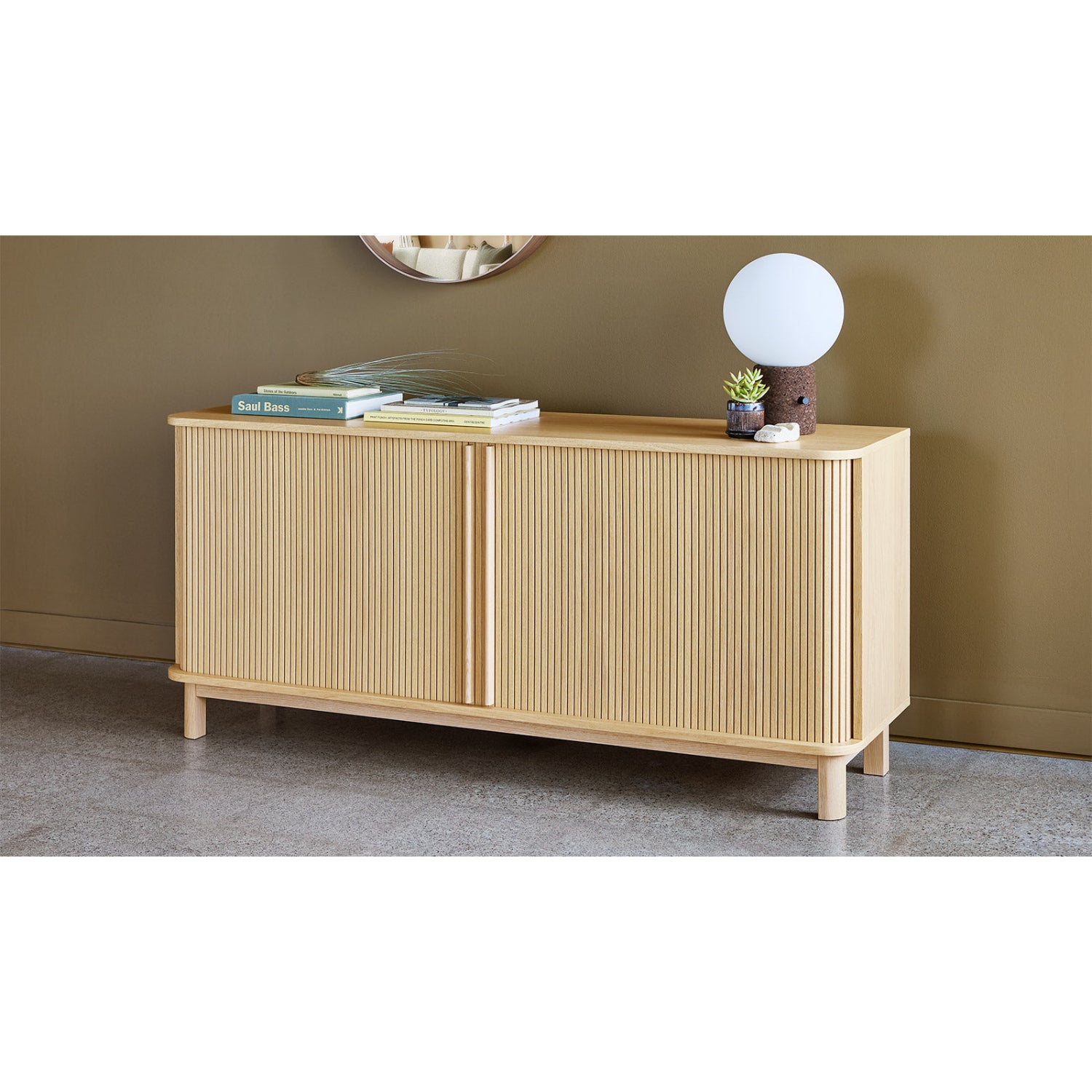 Ledger Sideboard Vintage Oak