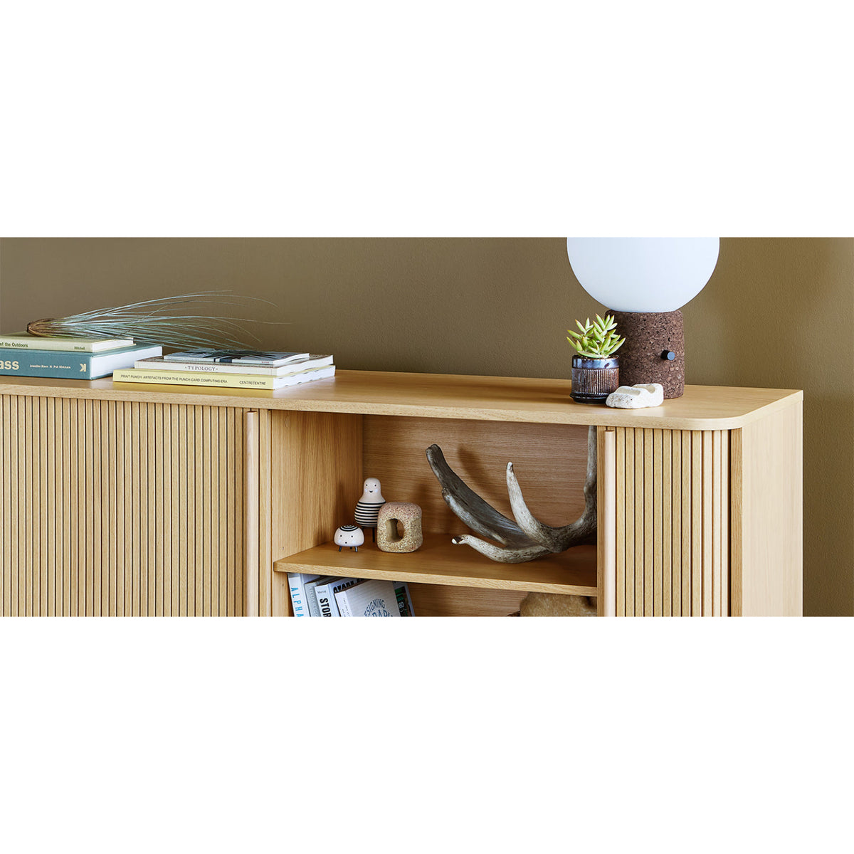 Ledger Sideboard Vintage Oak by Gus*