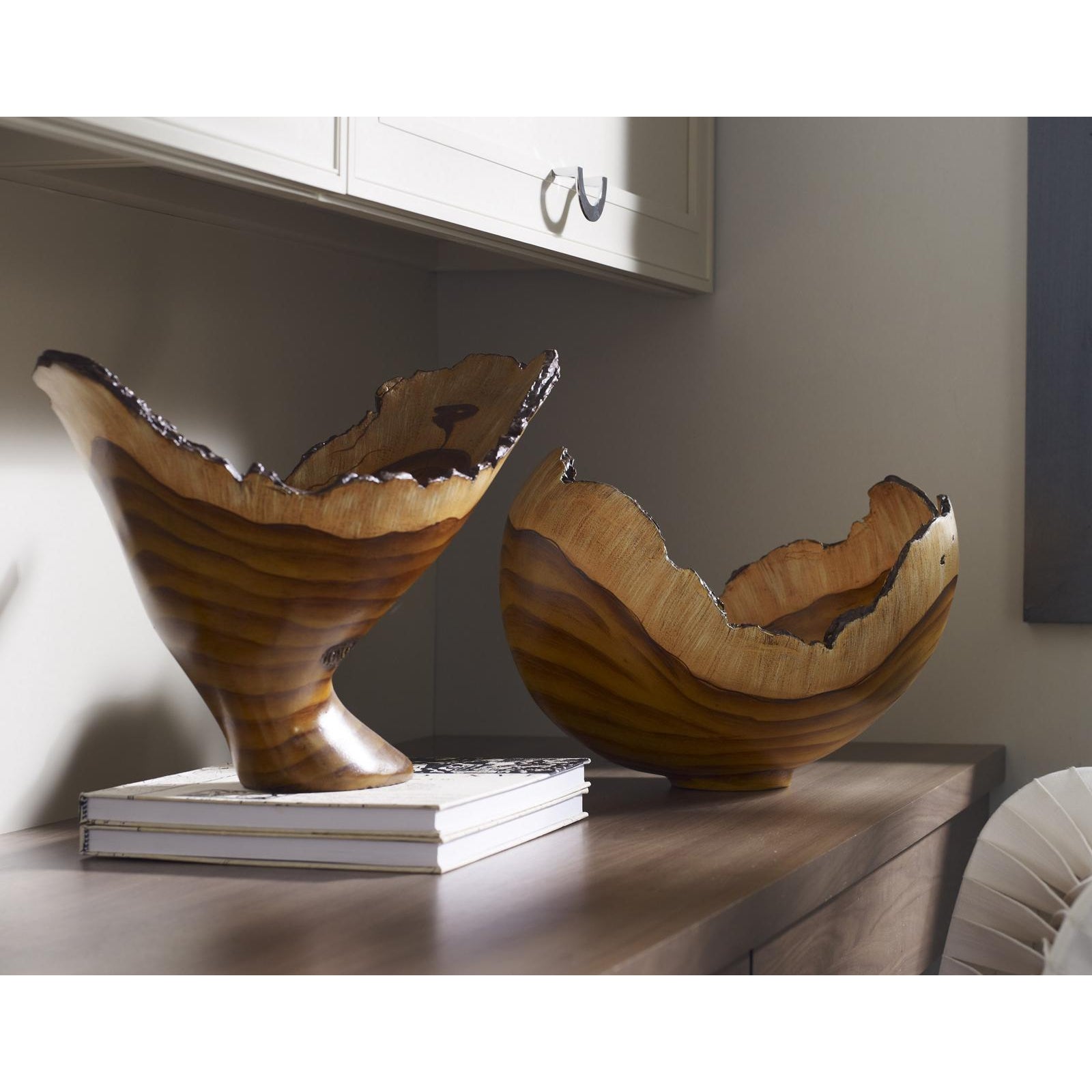 Burled Bowl - Faux Bois