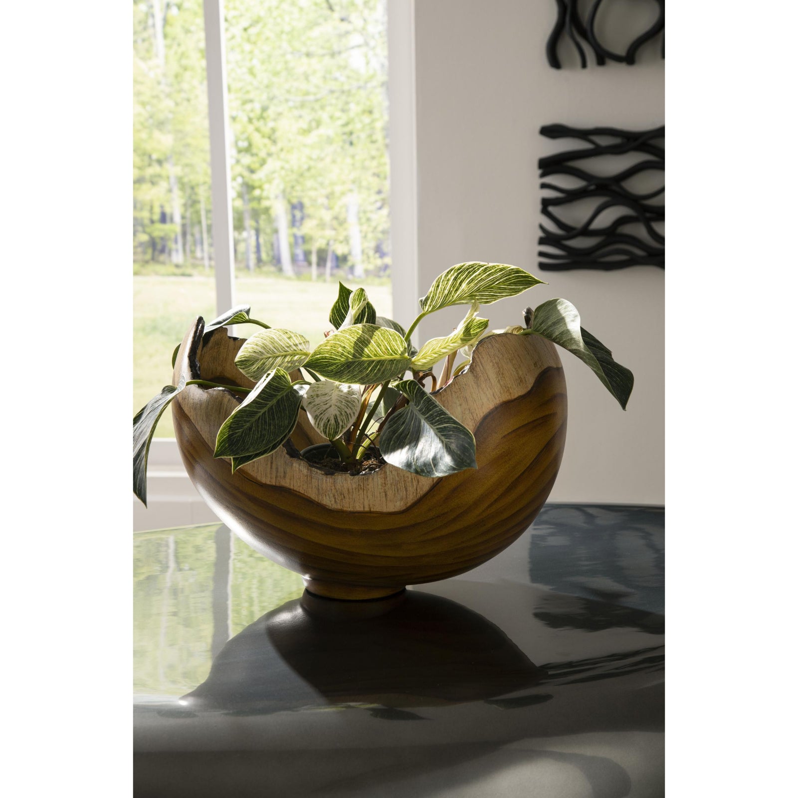 Burled Bowl - Faux Bois