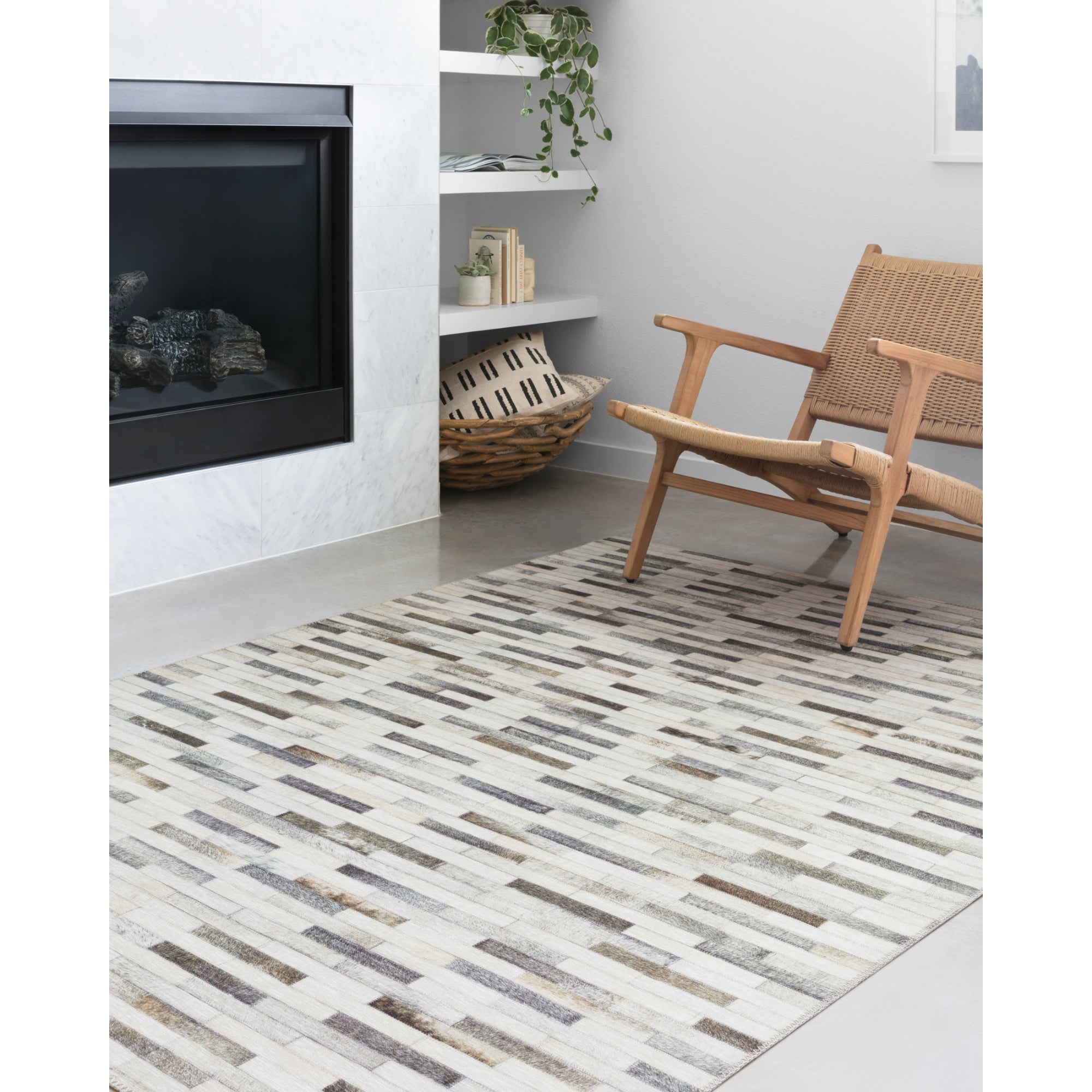 Loloi Maddox Ivory/Grey Rug