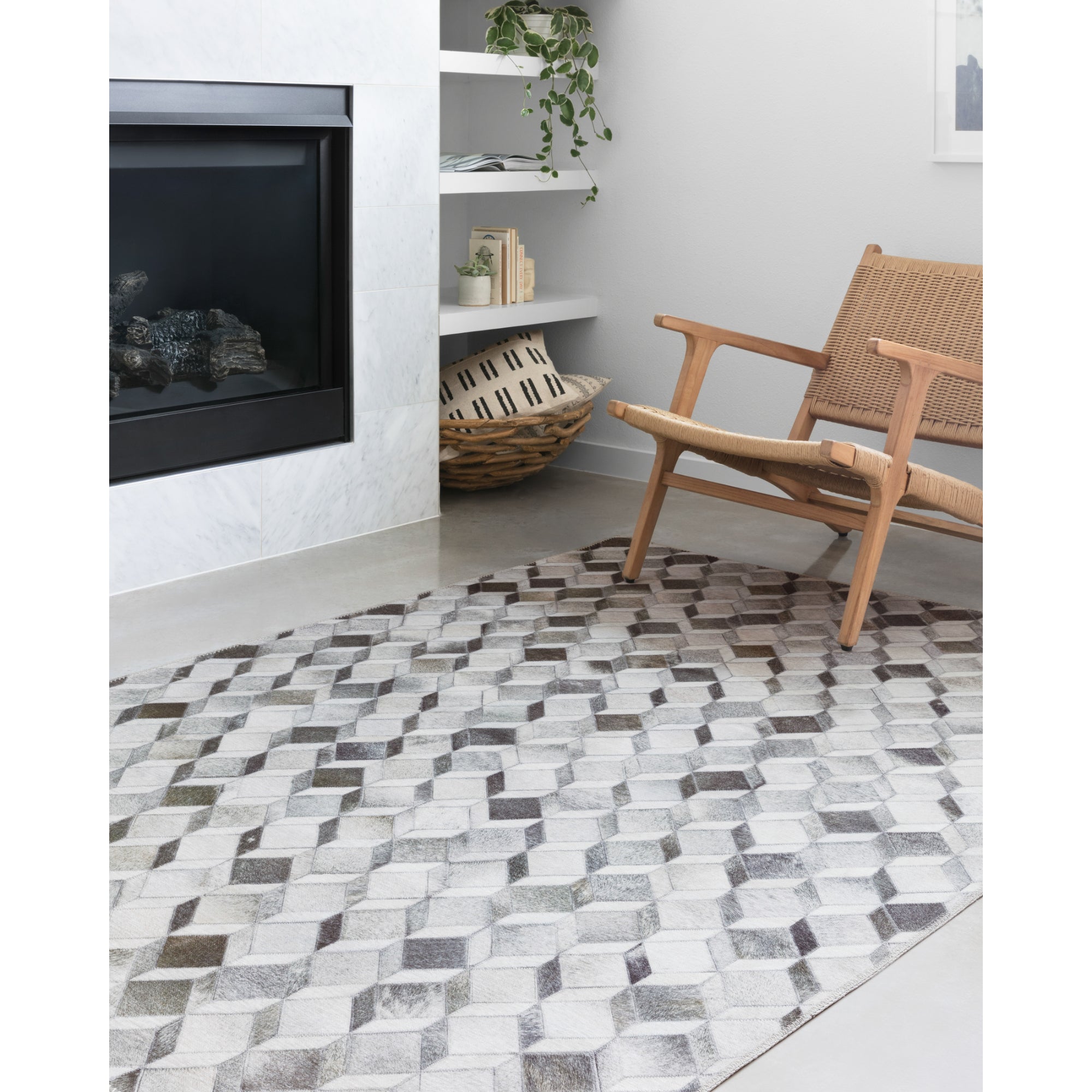 Loloi Maddox Grey/Mocha Rug
