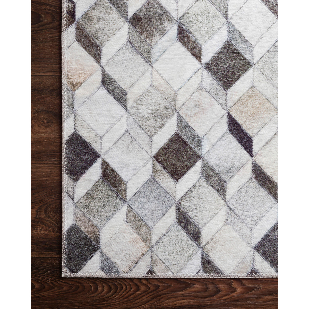 Loloi Maddox Grey/Mocha Rug by Loloi