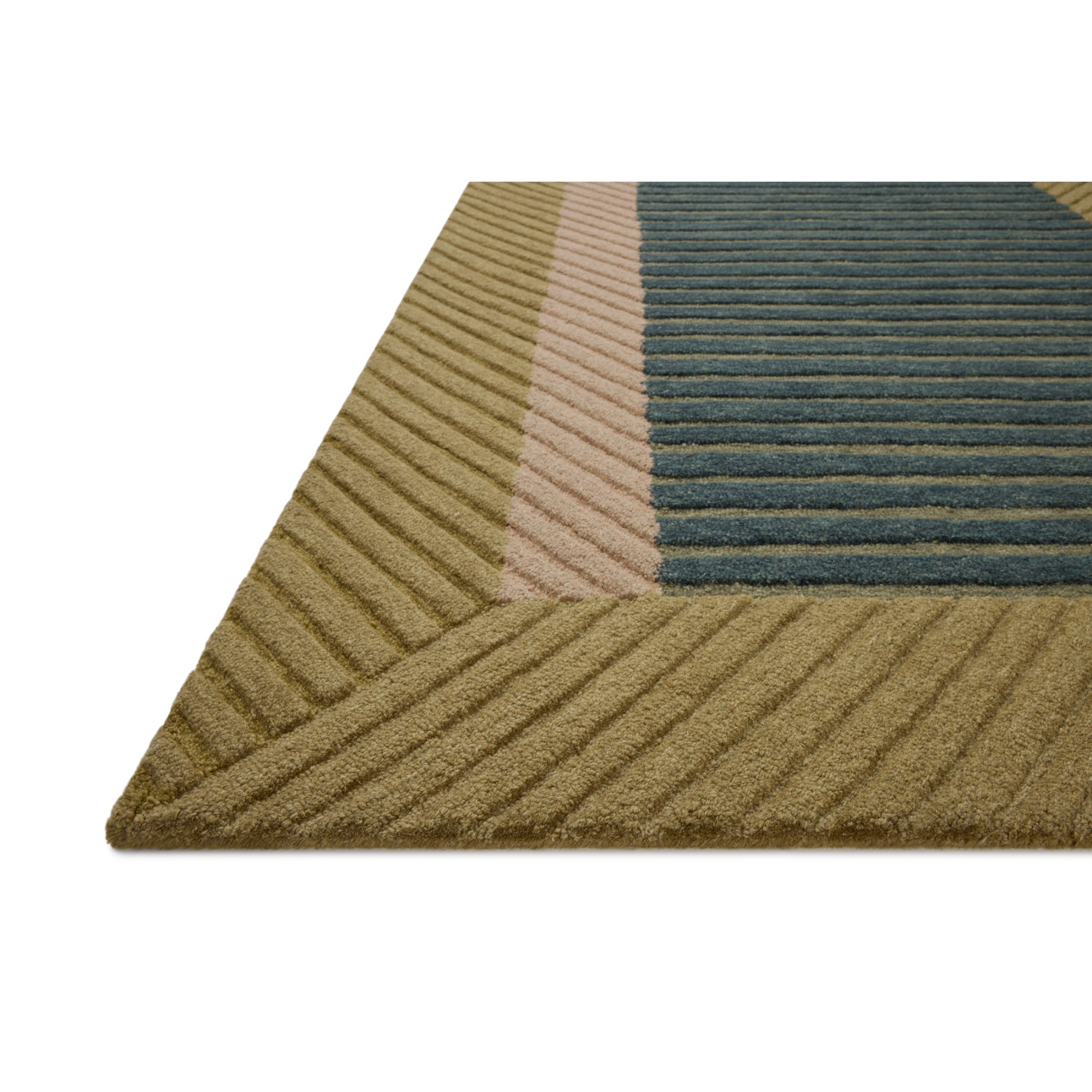 Brigette Romanek x Loloi Madi Green/Multi Rug