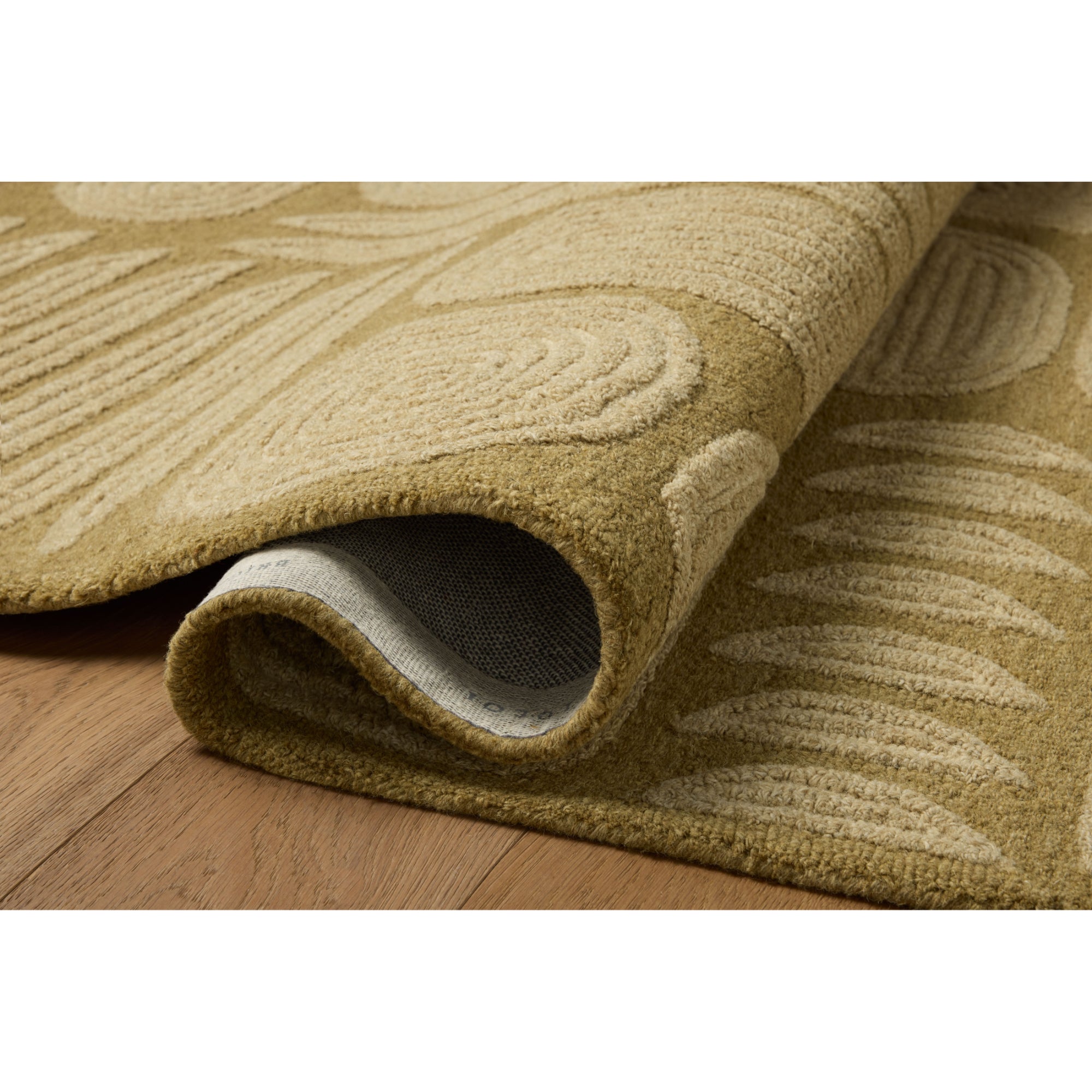Brigette Romanek x Loloi Madi Light Olive/Oatmeal Rug