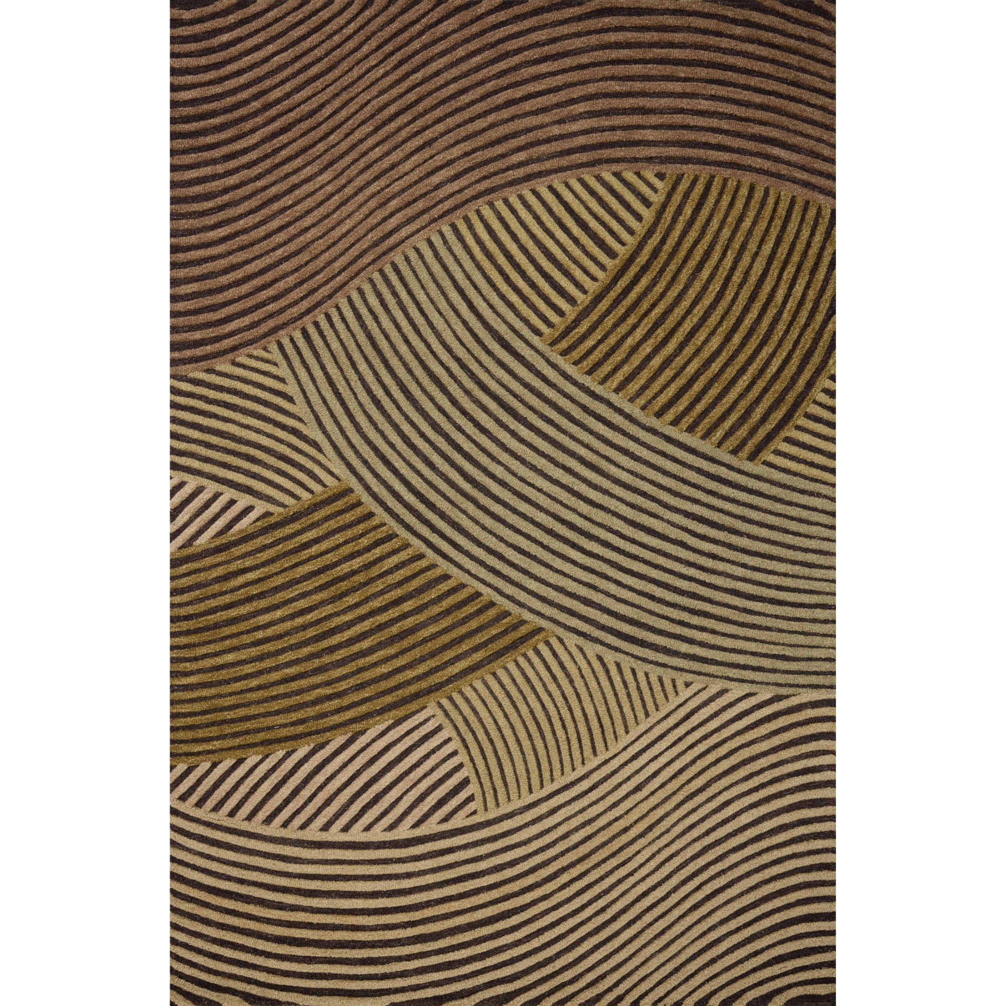 Brigette Romanek x Loloi Madi Espresso/Multi Rug