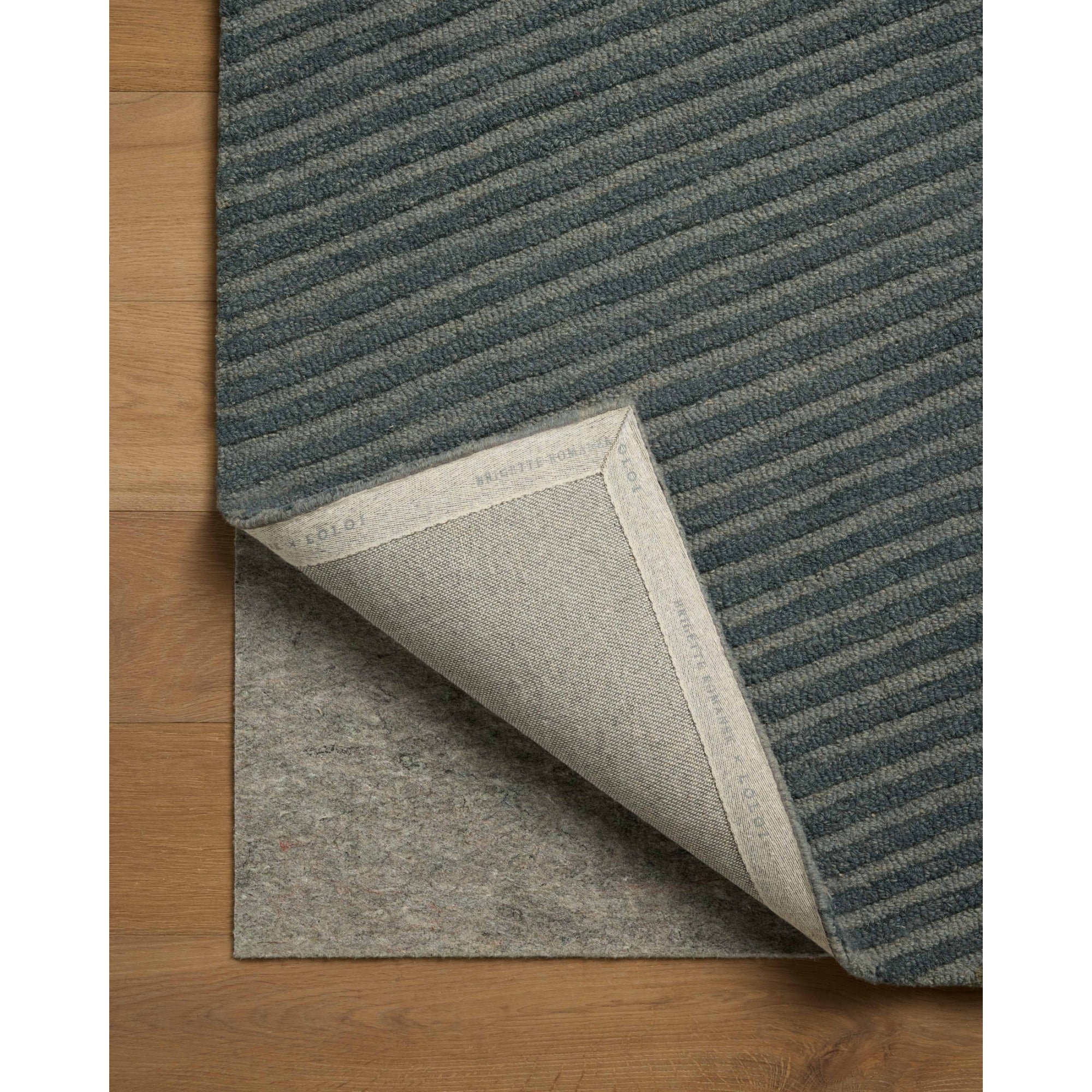 Brigette Romanek x Loloi Madi Denim/Multi Rug