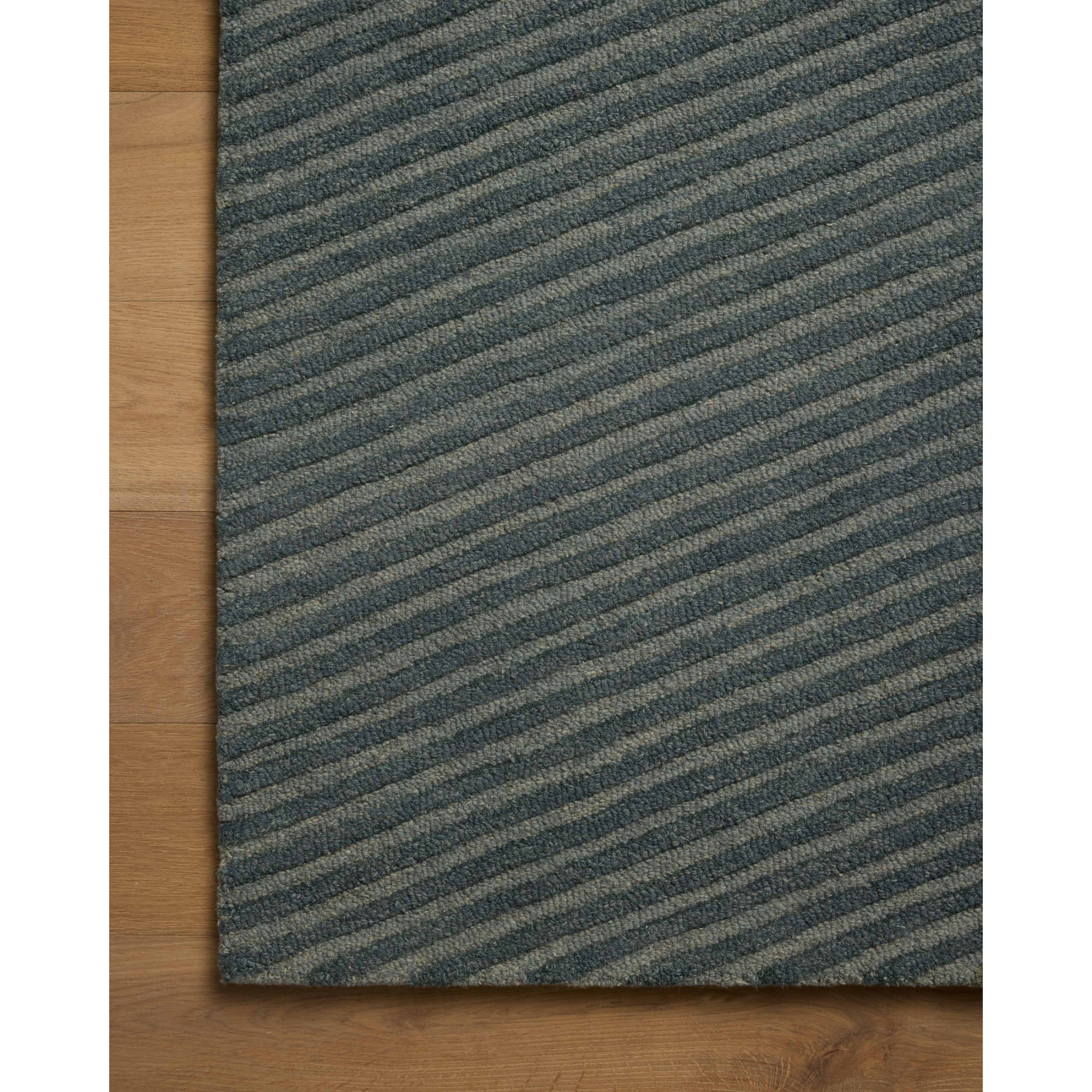Brigette Romanek x Loloi Madi Denim/Multi Rug