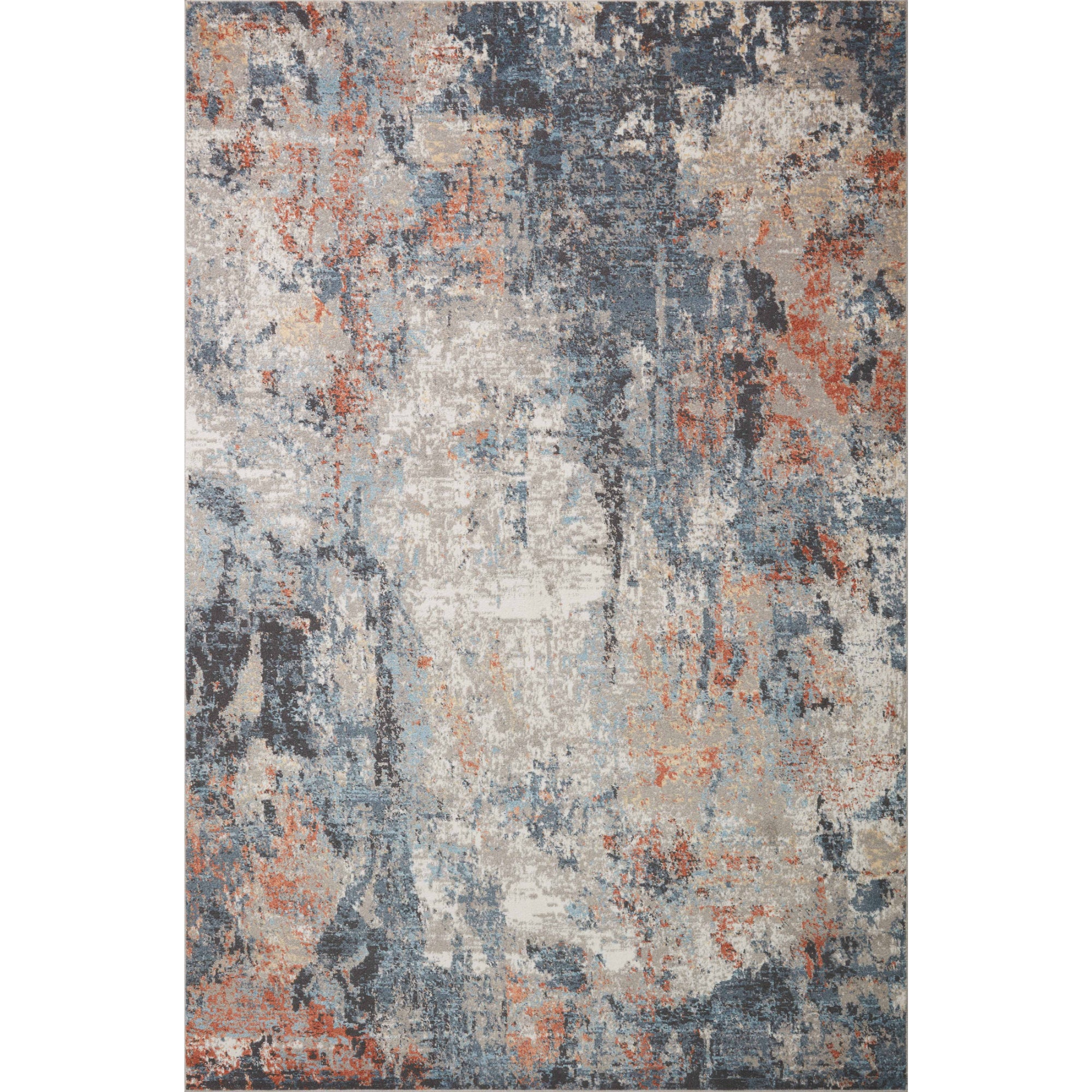 Loloi Maeve Silver/Apricot Rug