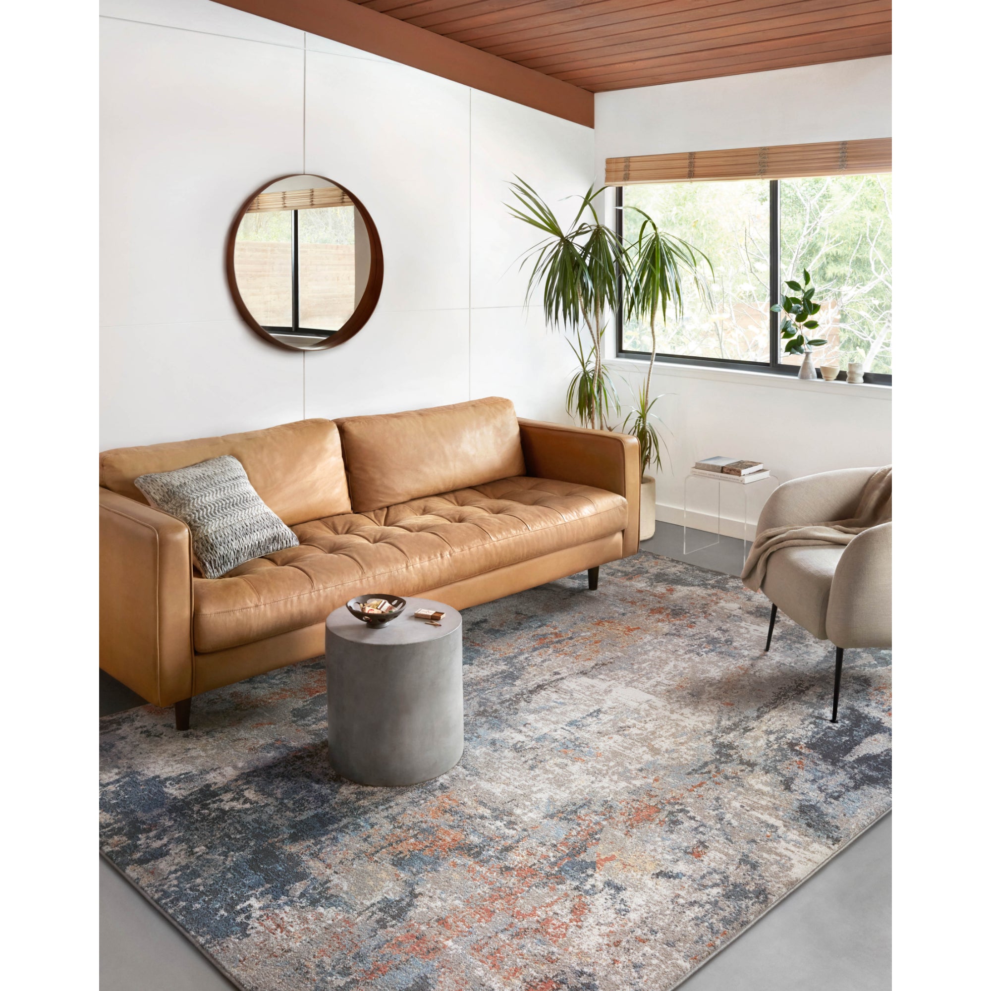 Loloi Maeve Silver/Apricot Rug