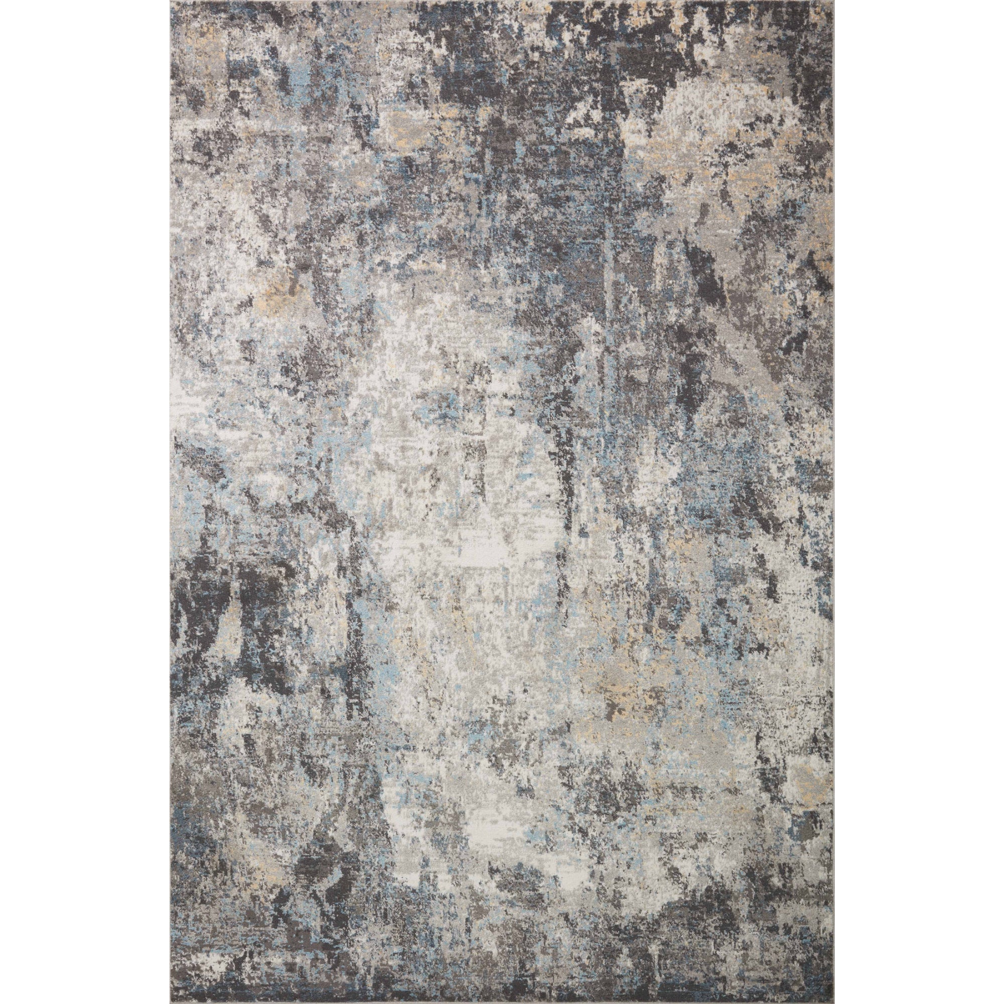 Loloi Maeve Silver/Slate 18" x 18" Sample Rug