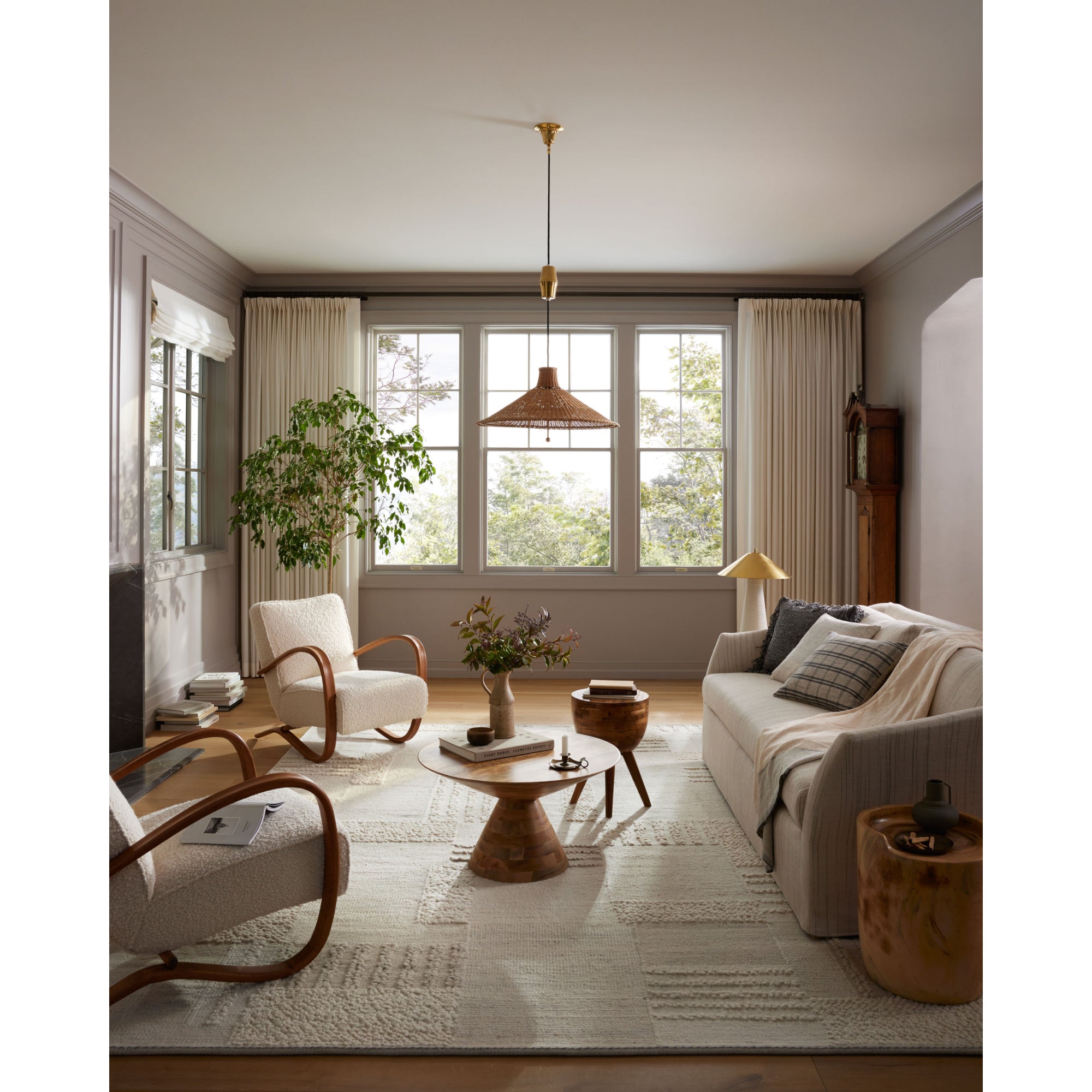 Loloi Manfred Ivory/Pebble Rug
