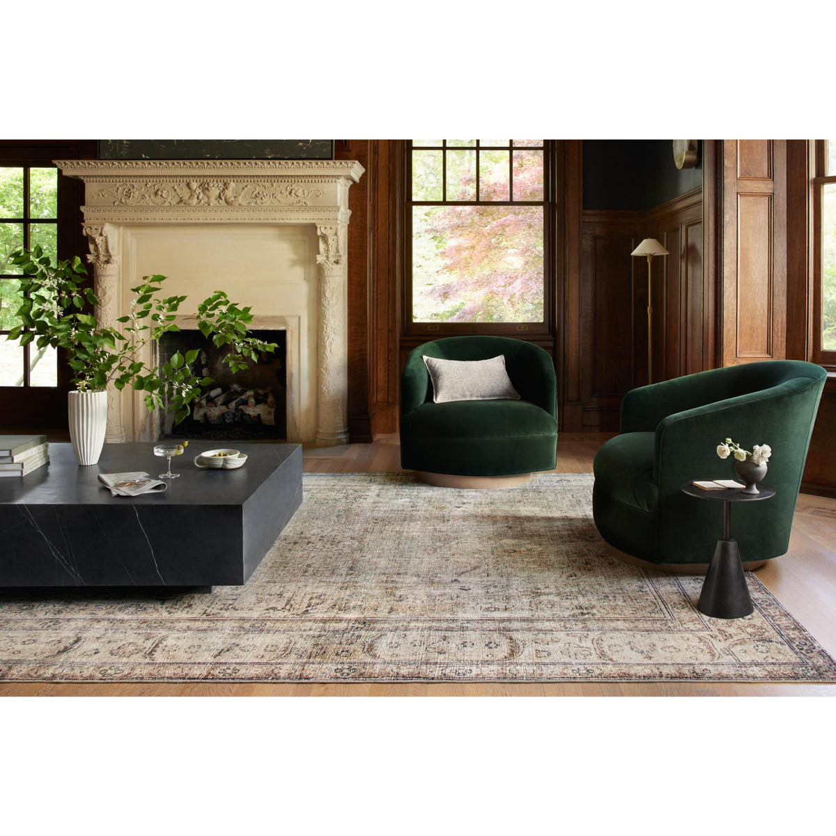 Loloi Margot MAT-01 Antique/Sage Rug by Loloi