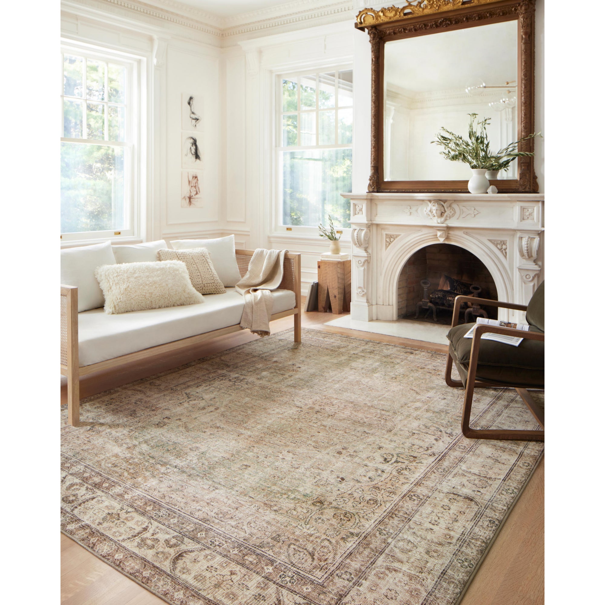 Loloi Margot MAT-01 Antique/Sage Rug