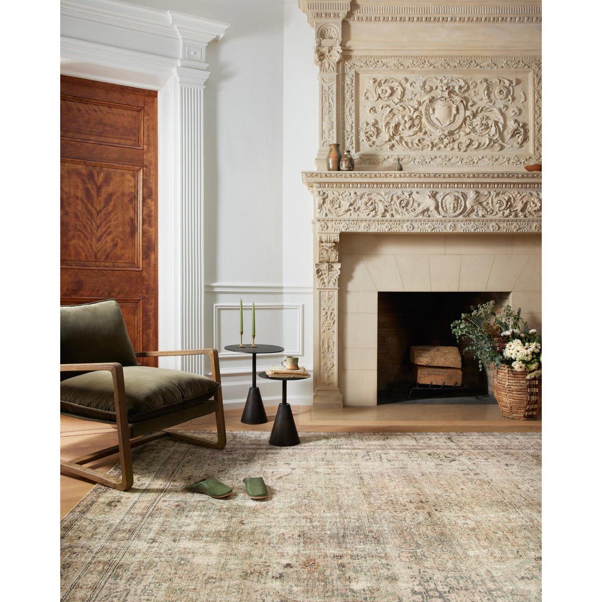Loloi Margot MAT-01 Antique/Sage Rug by Loloi