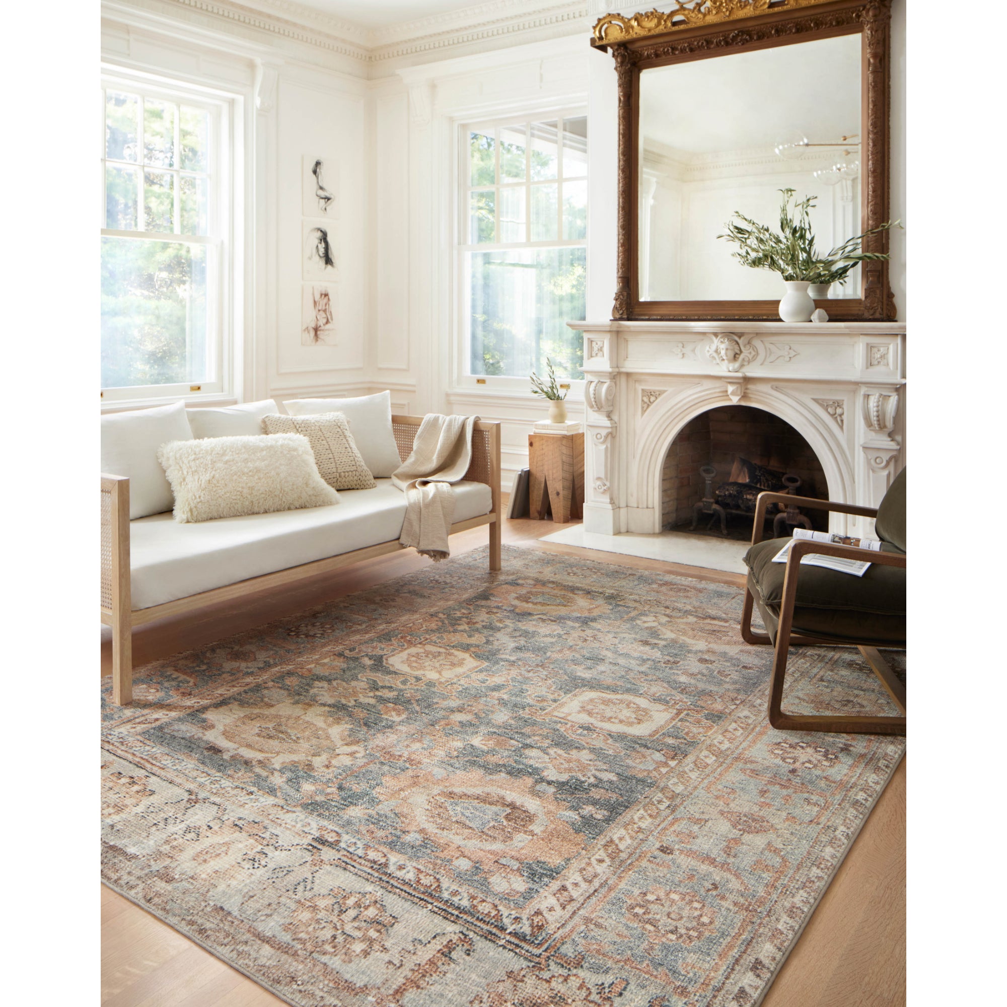 Loloi Margot Ocean/Spice Rug