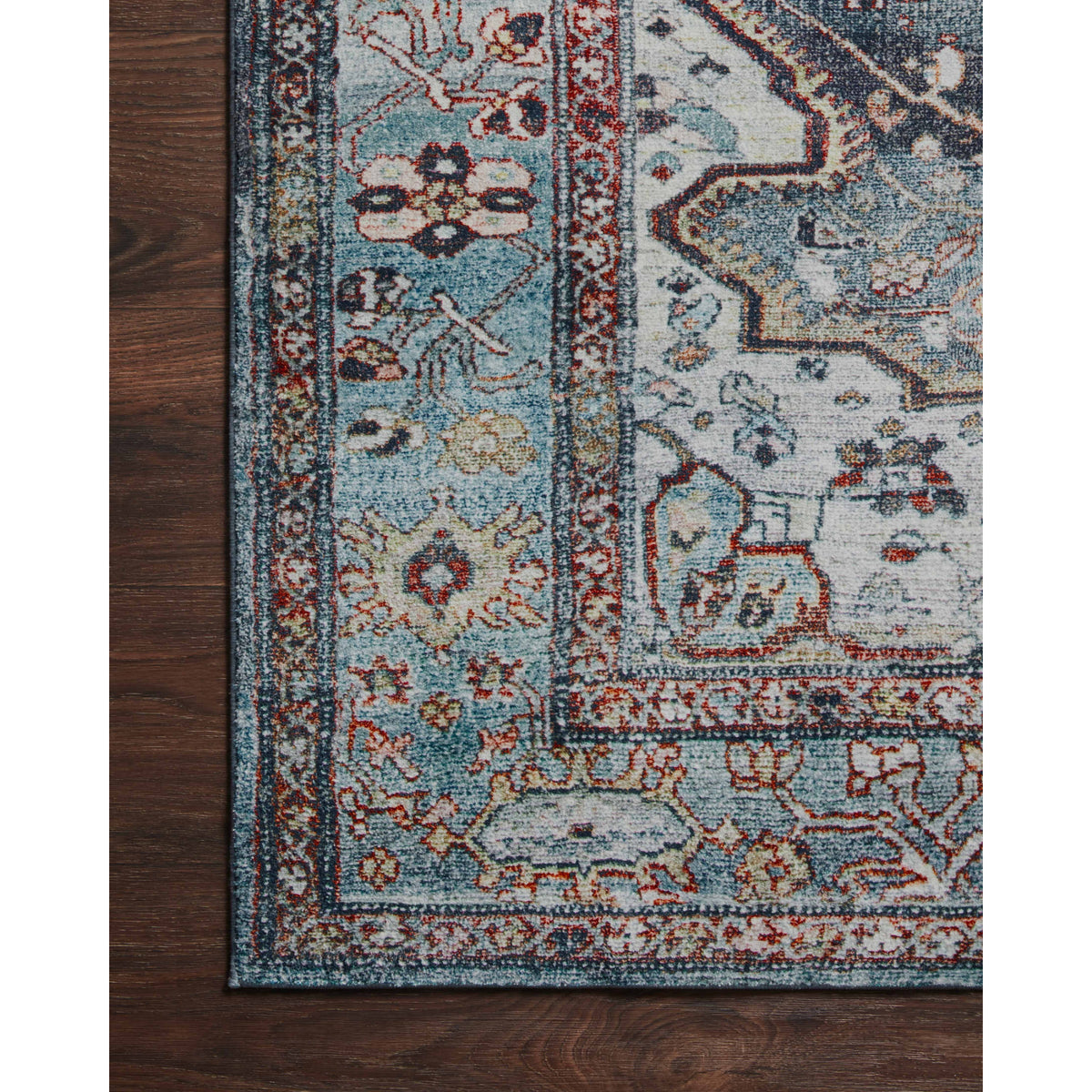Loloi Margot Ocean/Brick Rug by Loloi