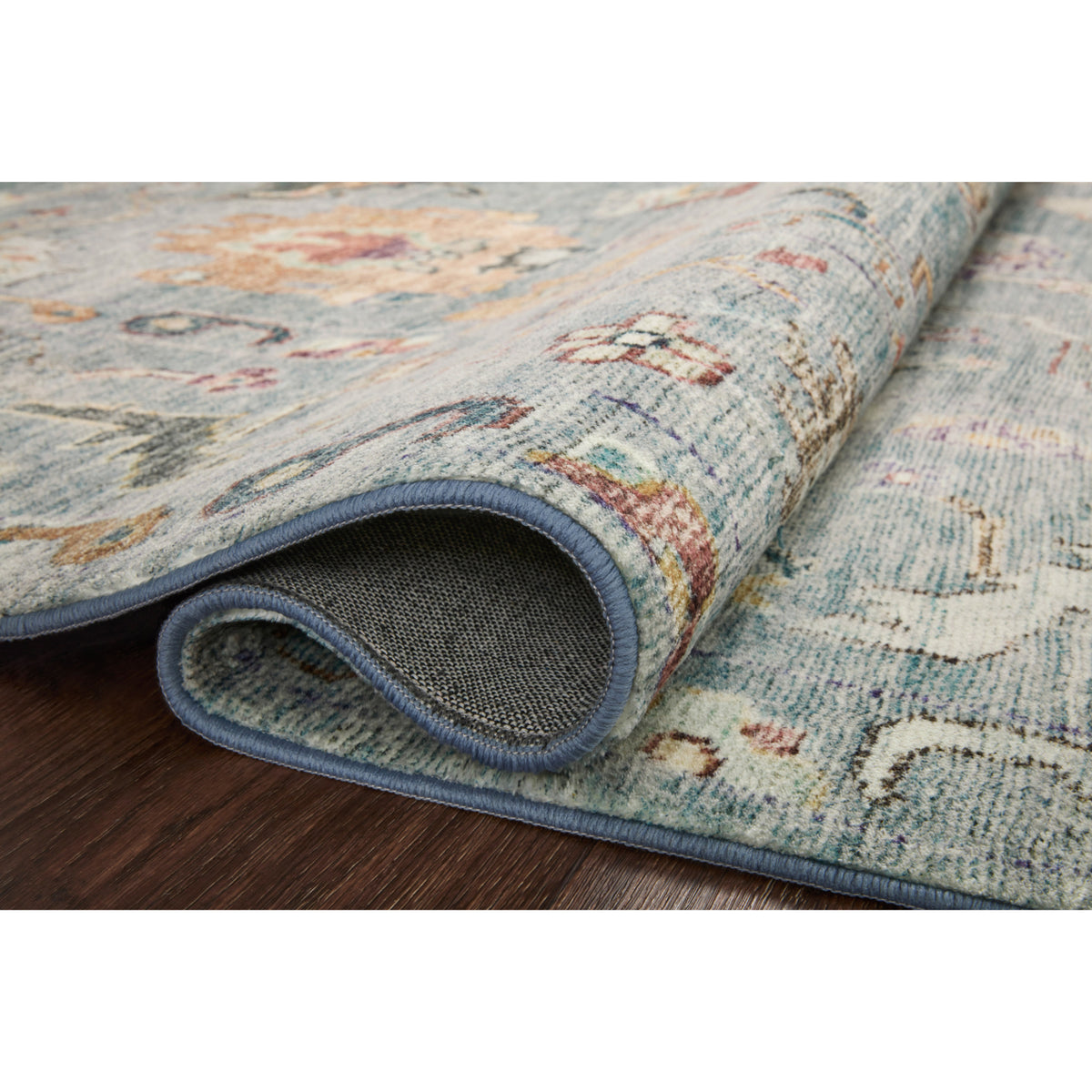 Loloi Margot Denim/Multi Rug by Loloi