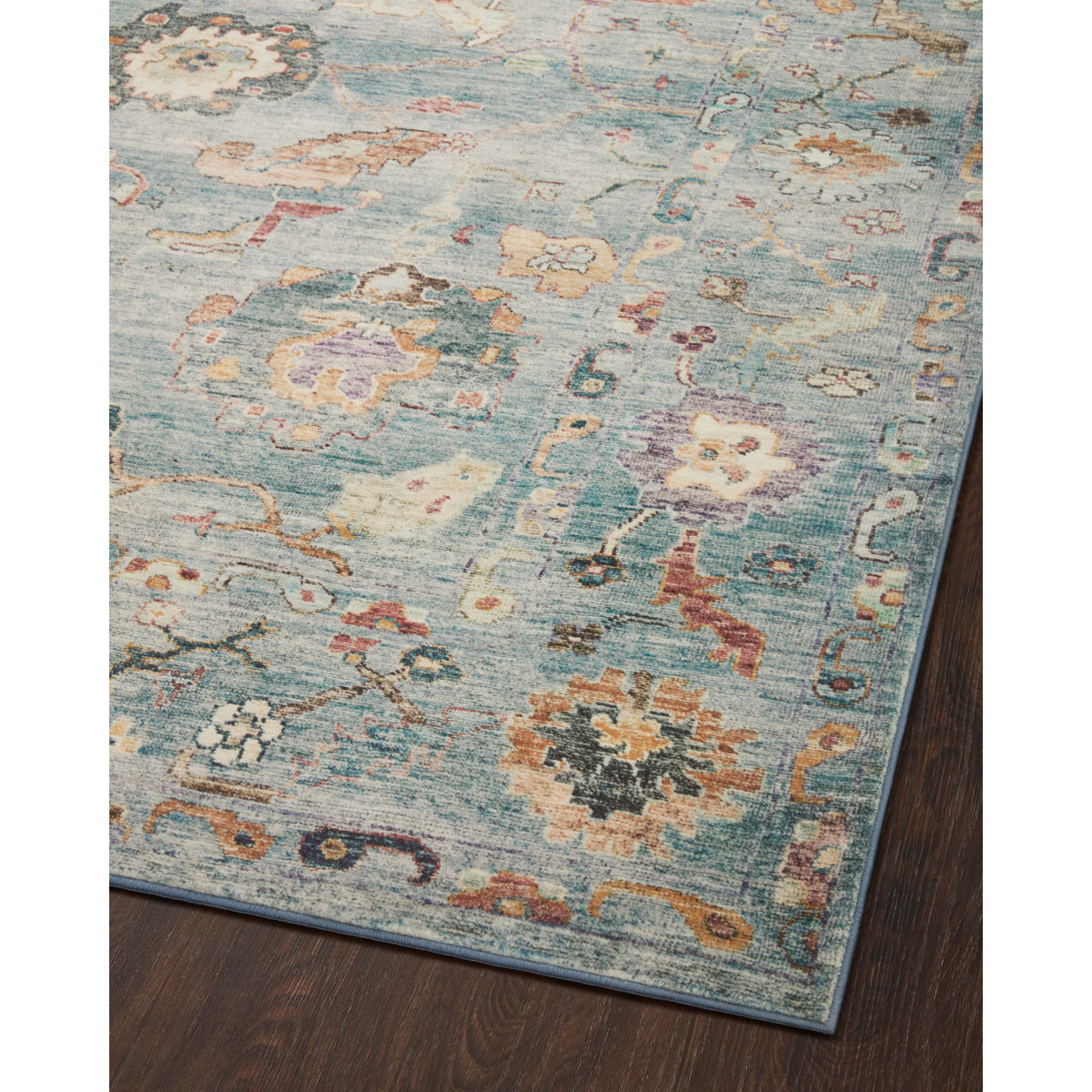 Loloi Margot Denim/Multi Rug by Loloi