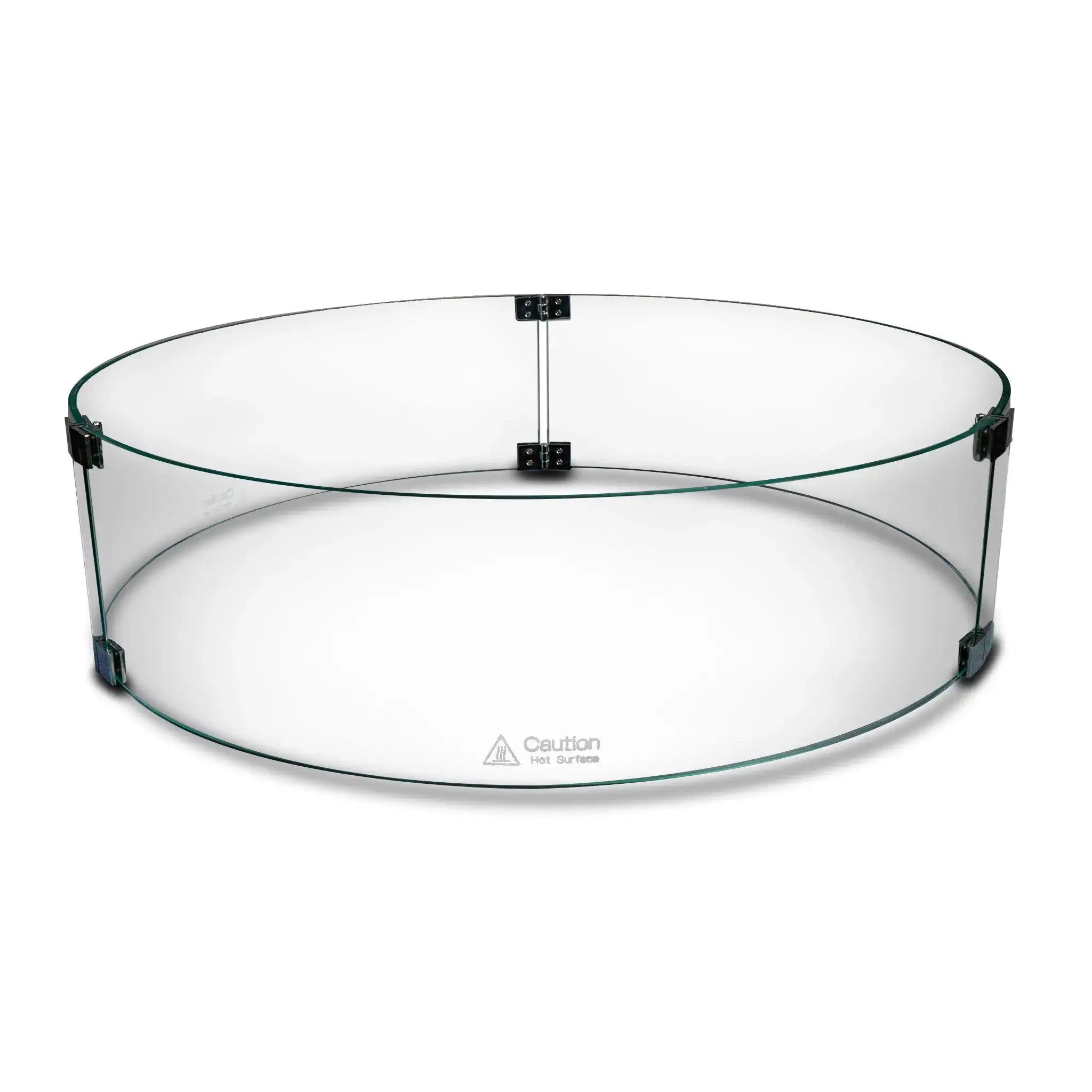 Beton Round Glass Wind Guard