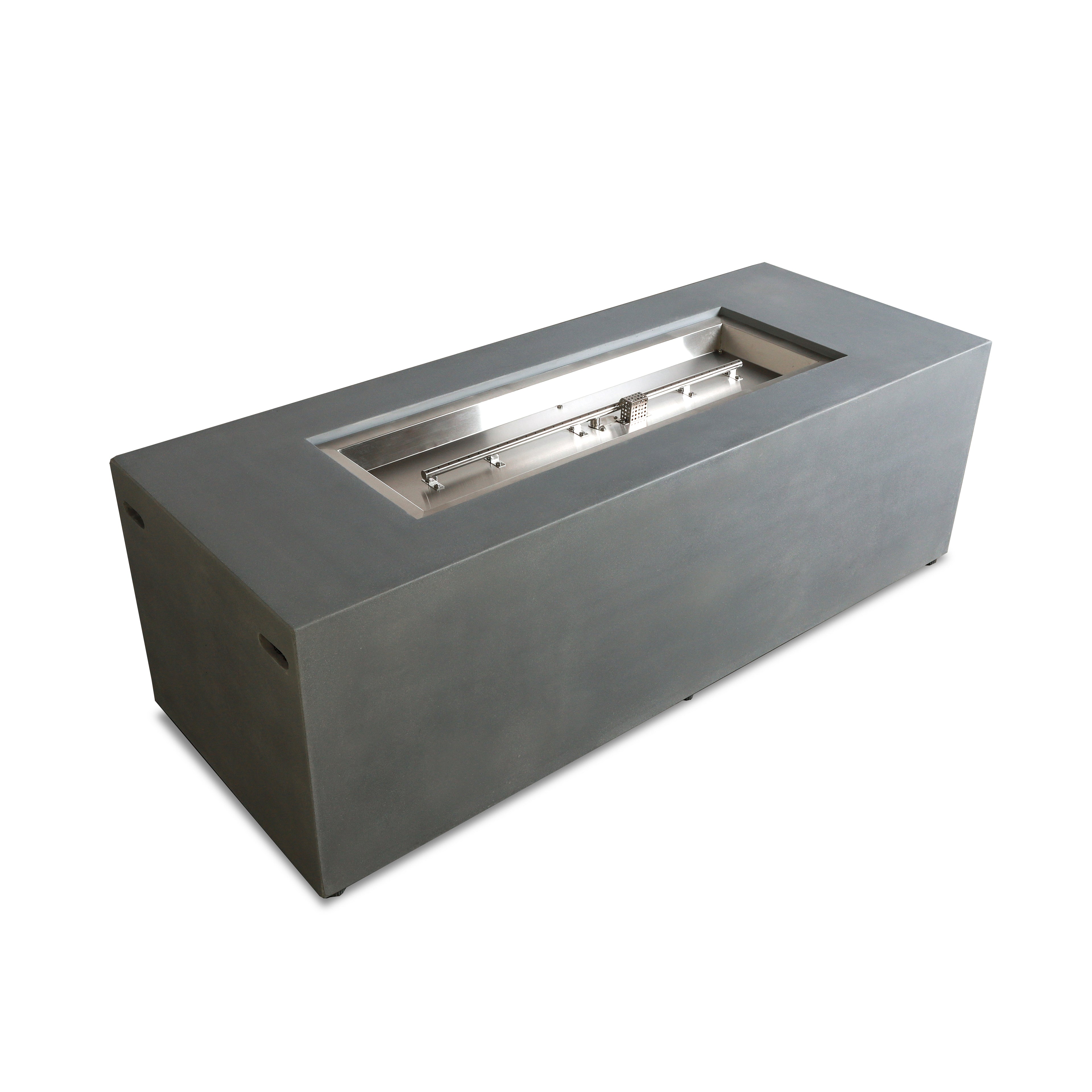 Beton 72" Rectangular Hidden Propane Gas Fire Pit