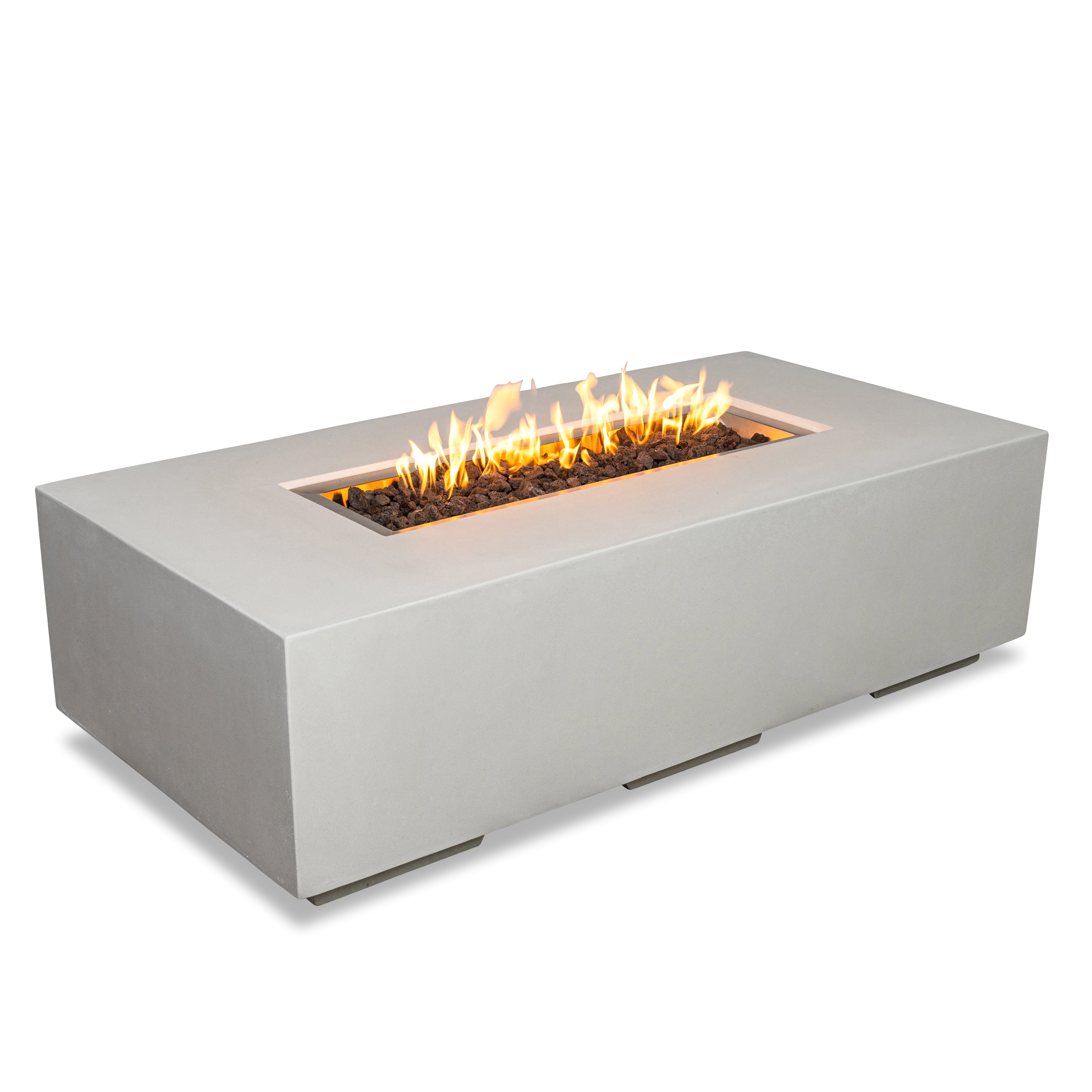 Beton 55" Rectangular Natural Gas Fire Pit