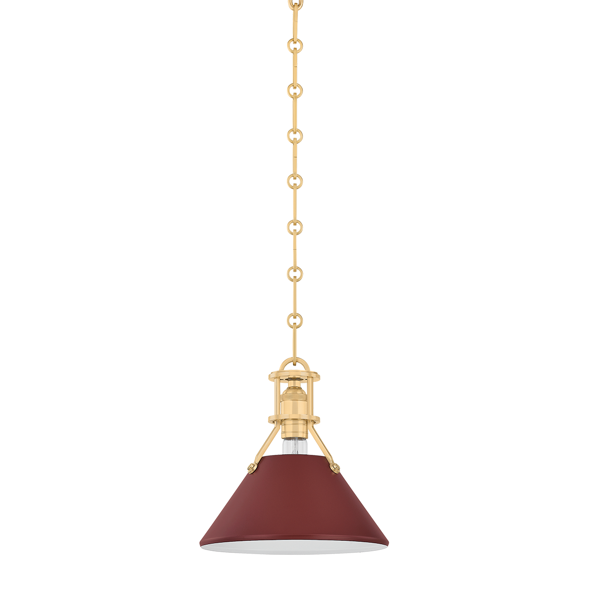 Painted No.2 Pendant