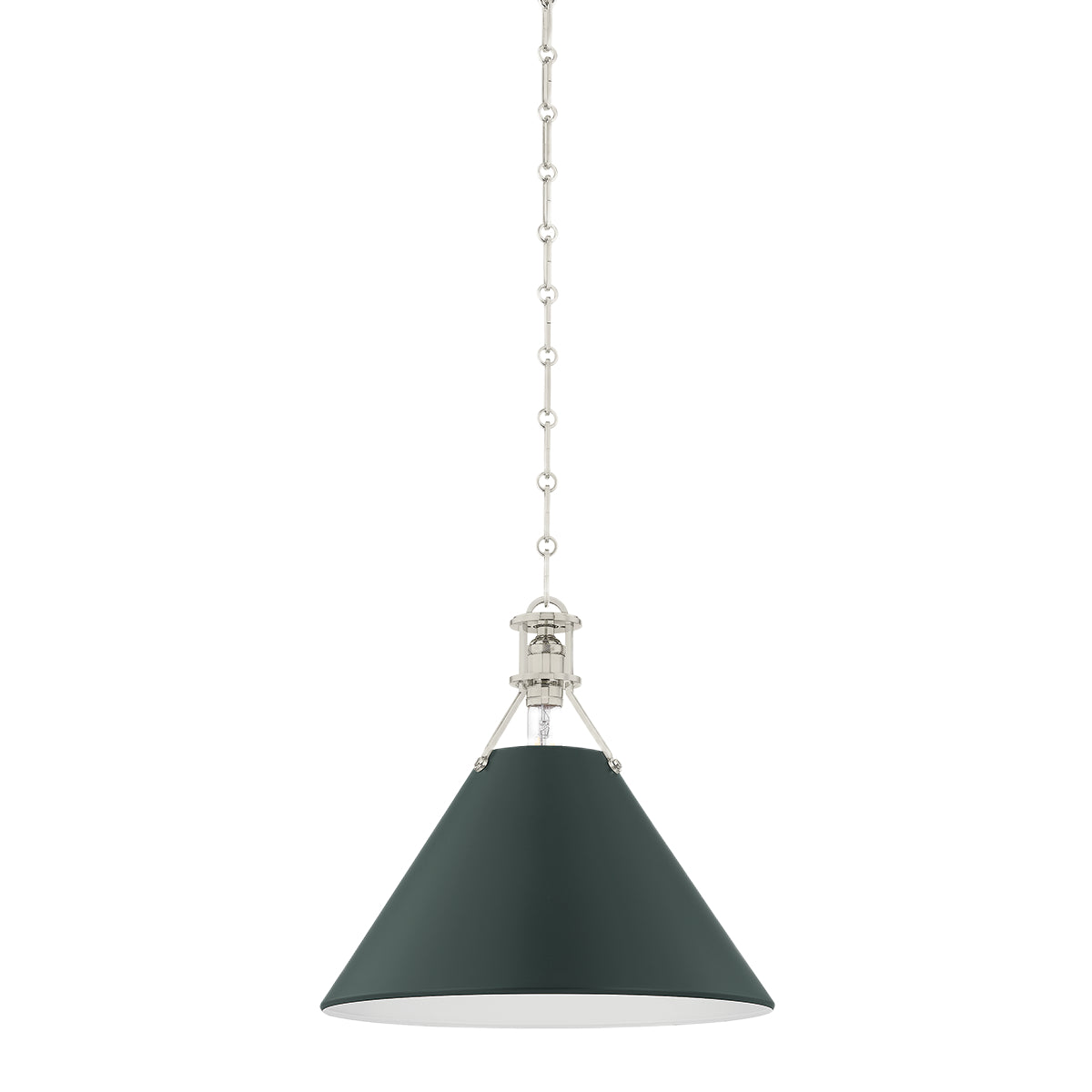 Painted No. 2 Pendant - Polished Nickel