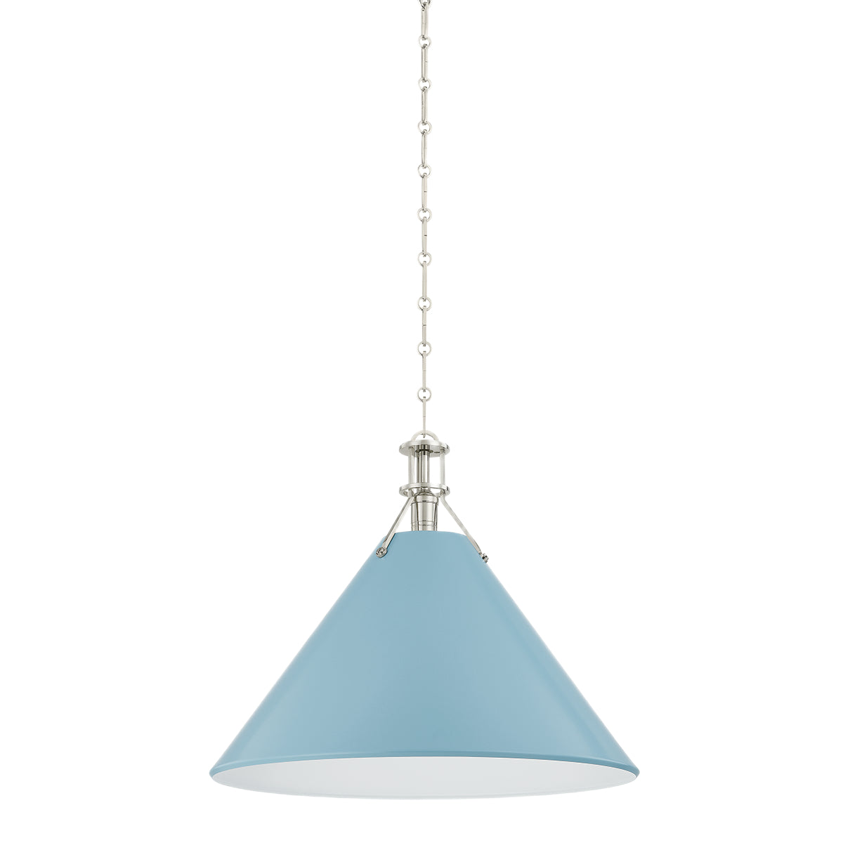 Painted No. 2 Pendant - Polished Nickel